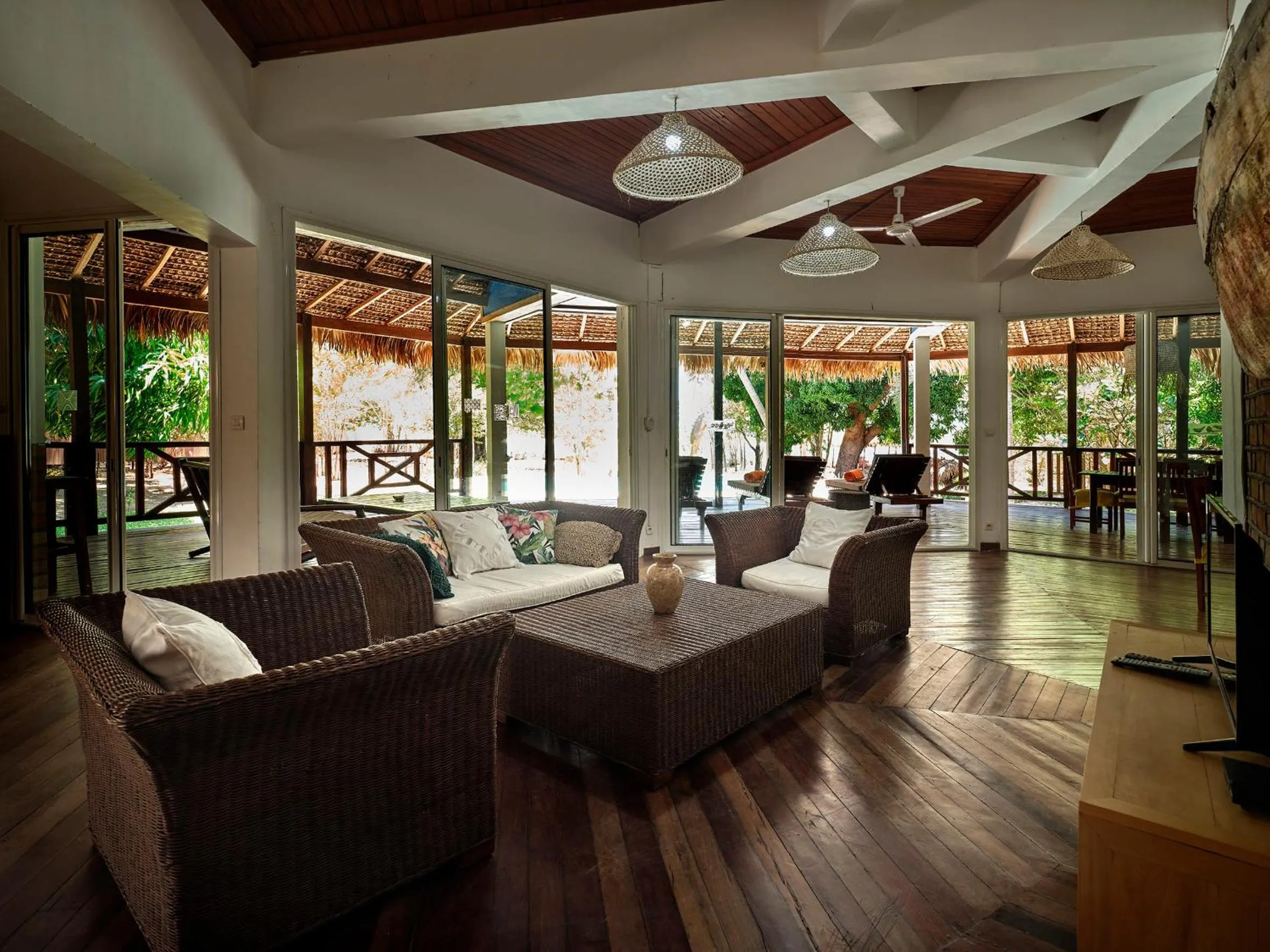 Living room in Antsanitia Resort