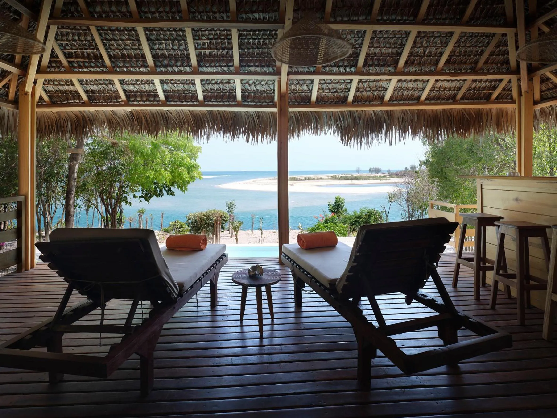 Balcony/Terrace in Antsanitia Resort
