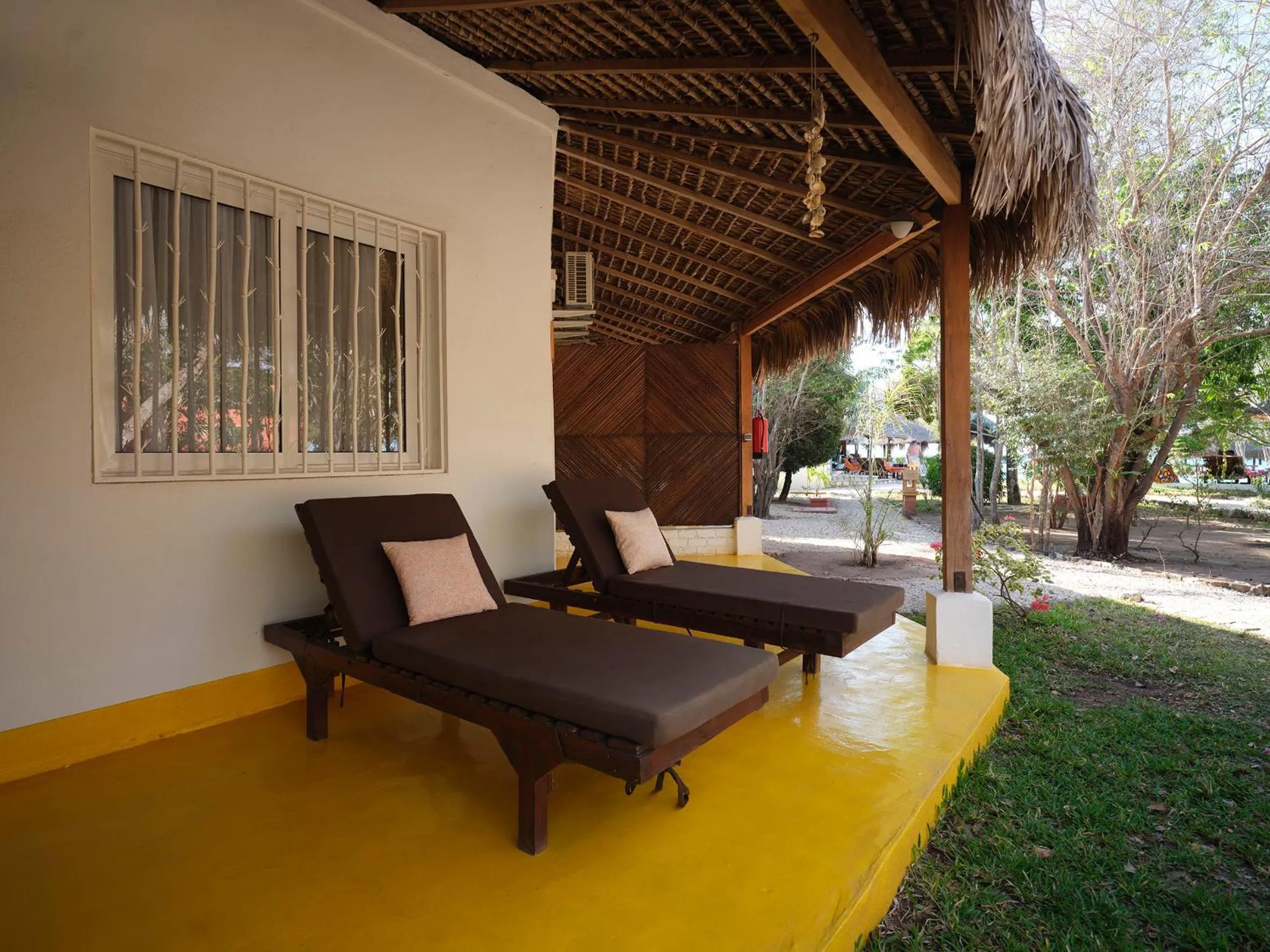 Garden view in Antsanitia Resort