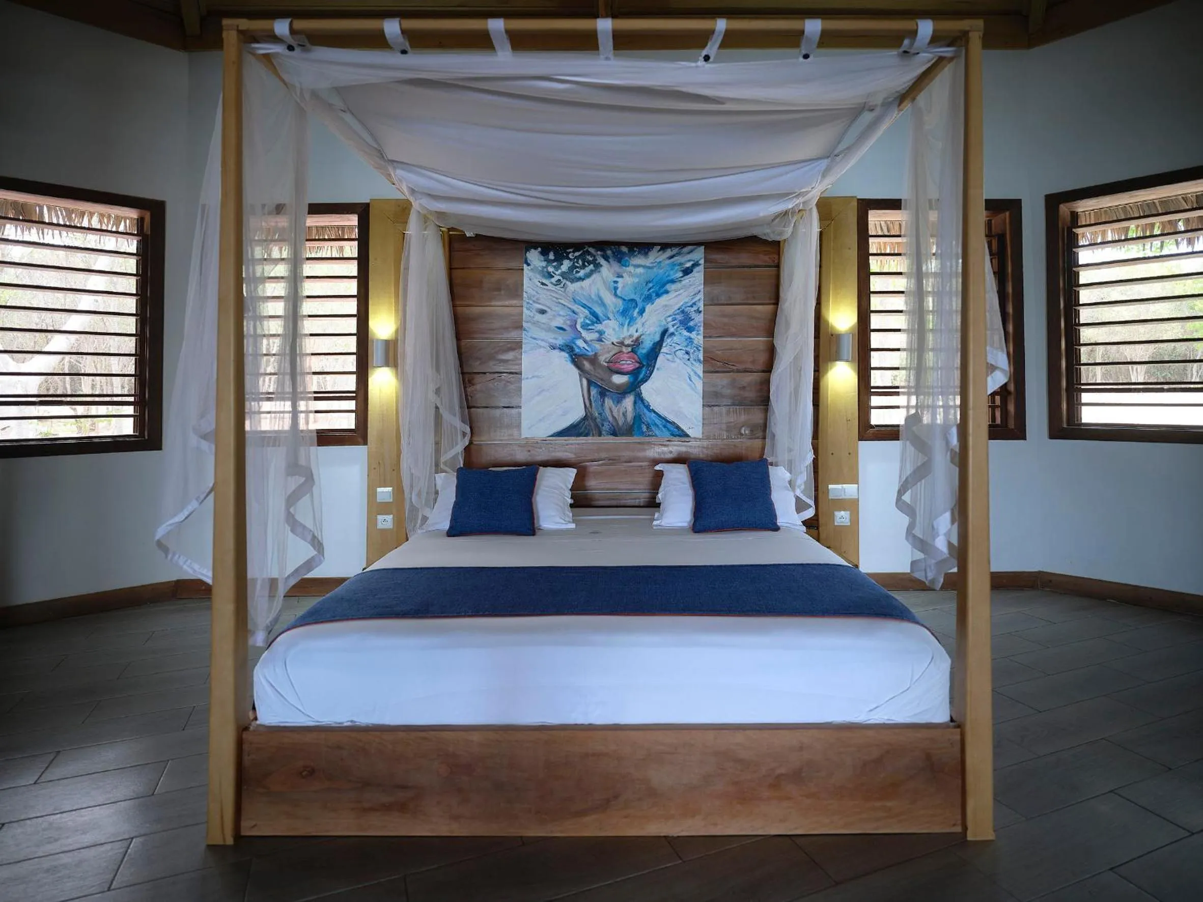 Bed in Antsanitia Resort