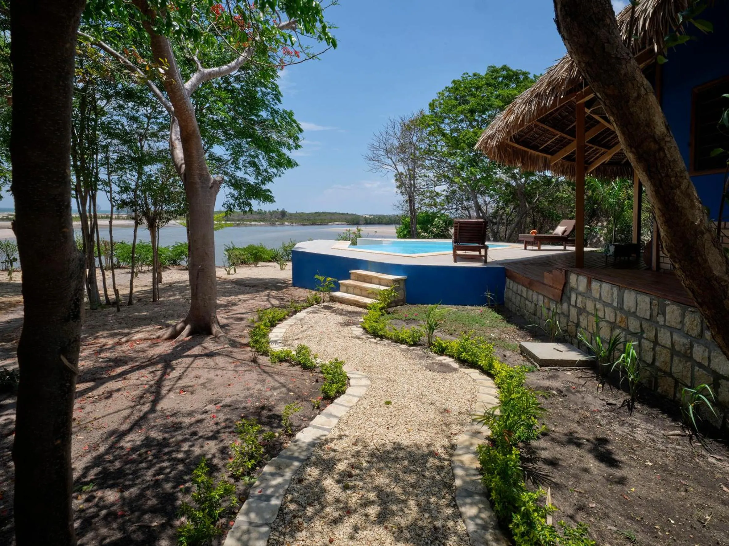 Garden view in Antsanitia Resort