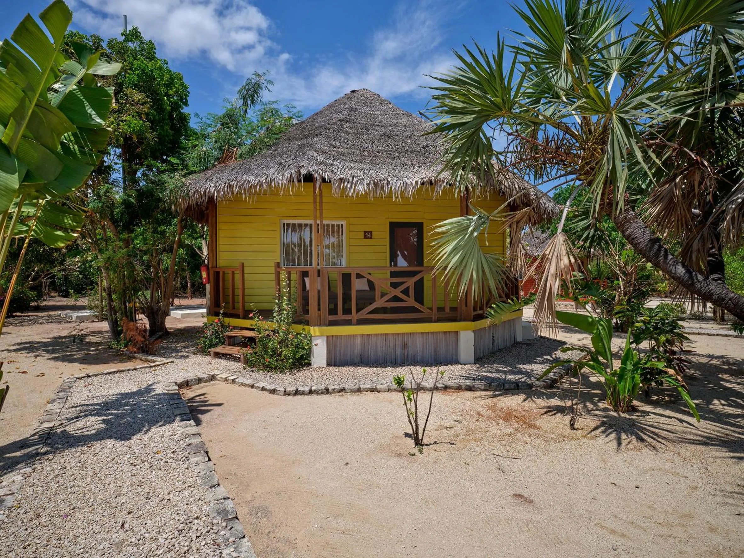 Garden in Antsanitia Resort