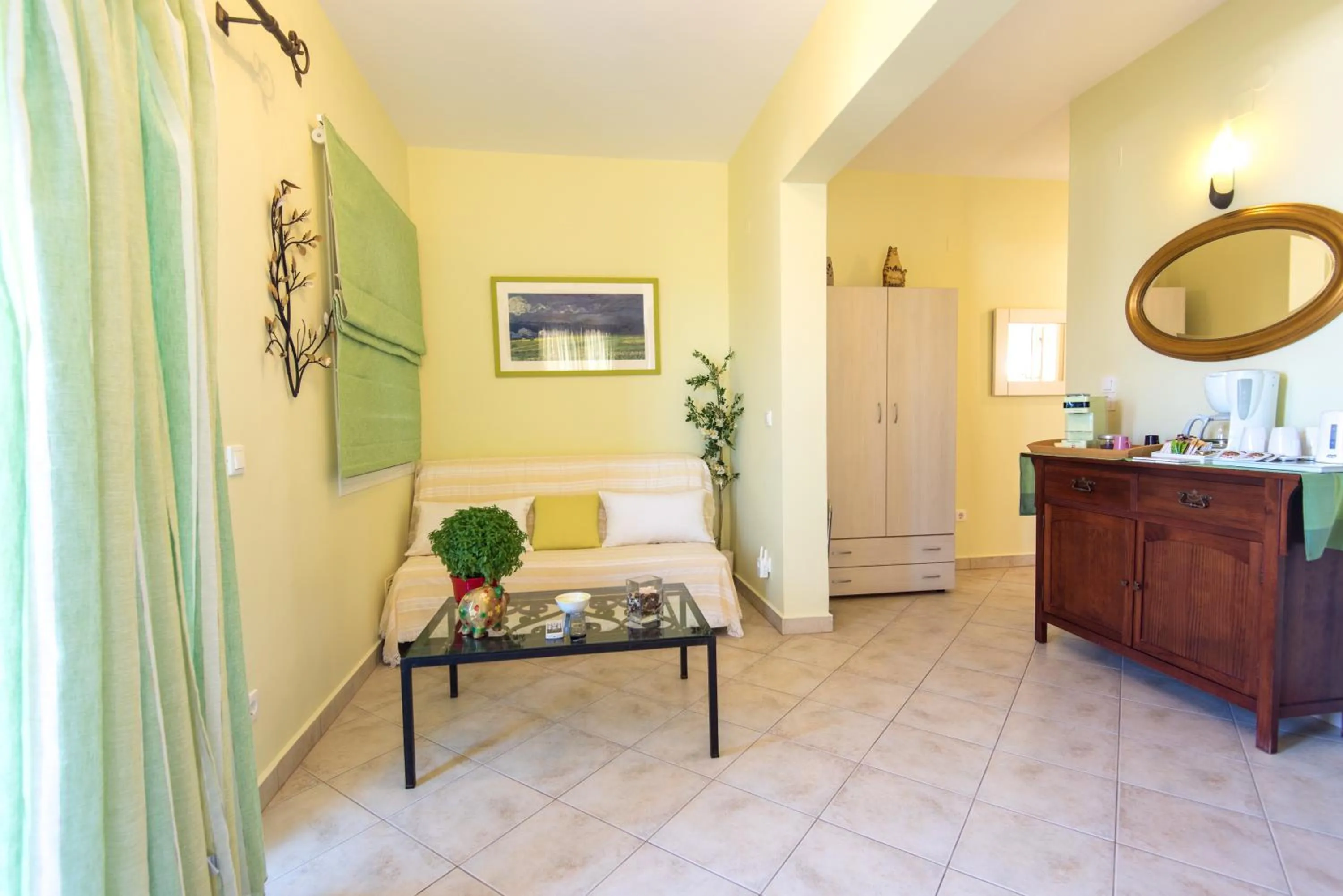 Living room in Myrties Boutique Apartments