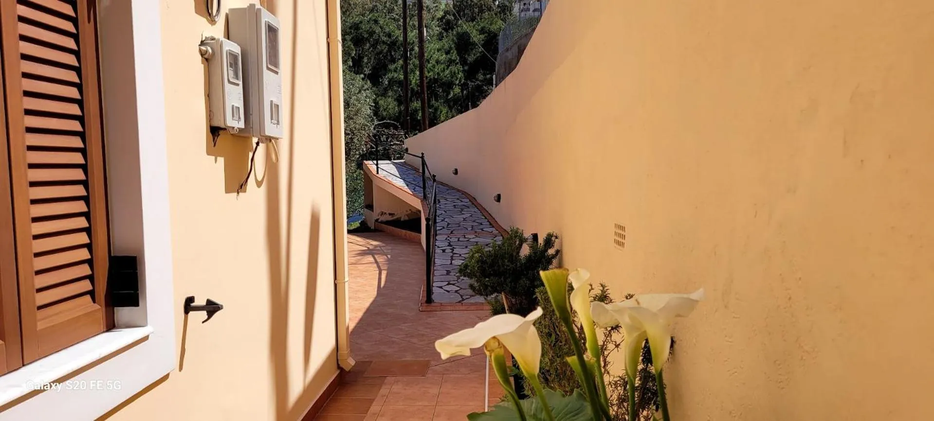 Quiet street view in Myrties Boutique Apartments