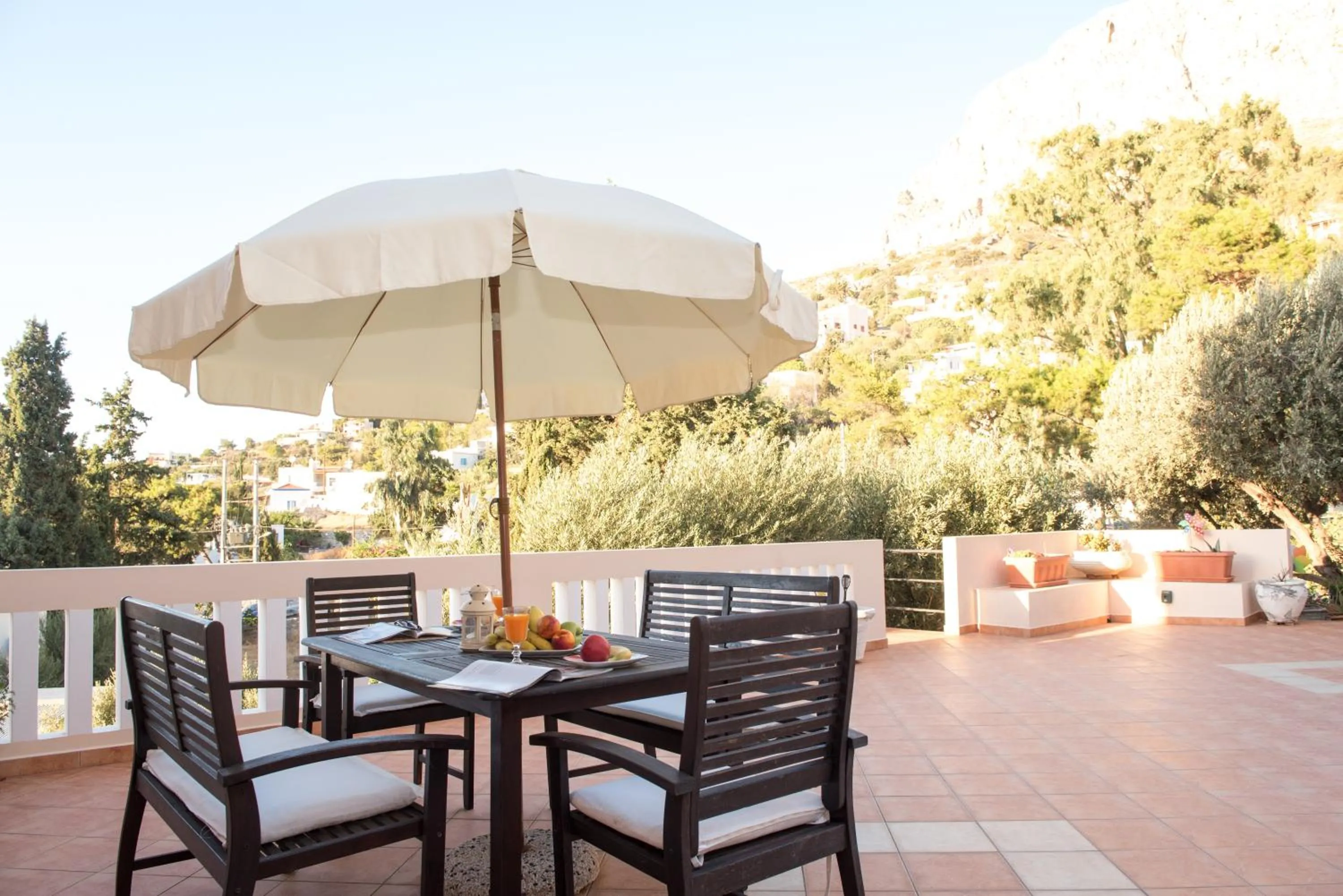 Patio in Myrties Boutique Apartments