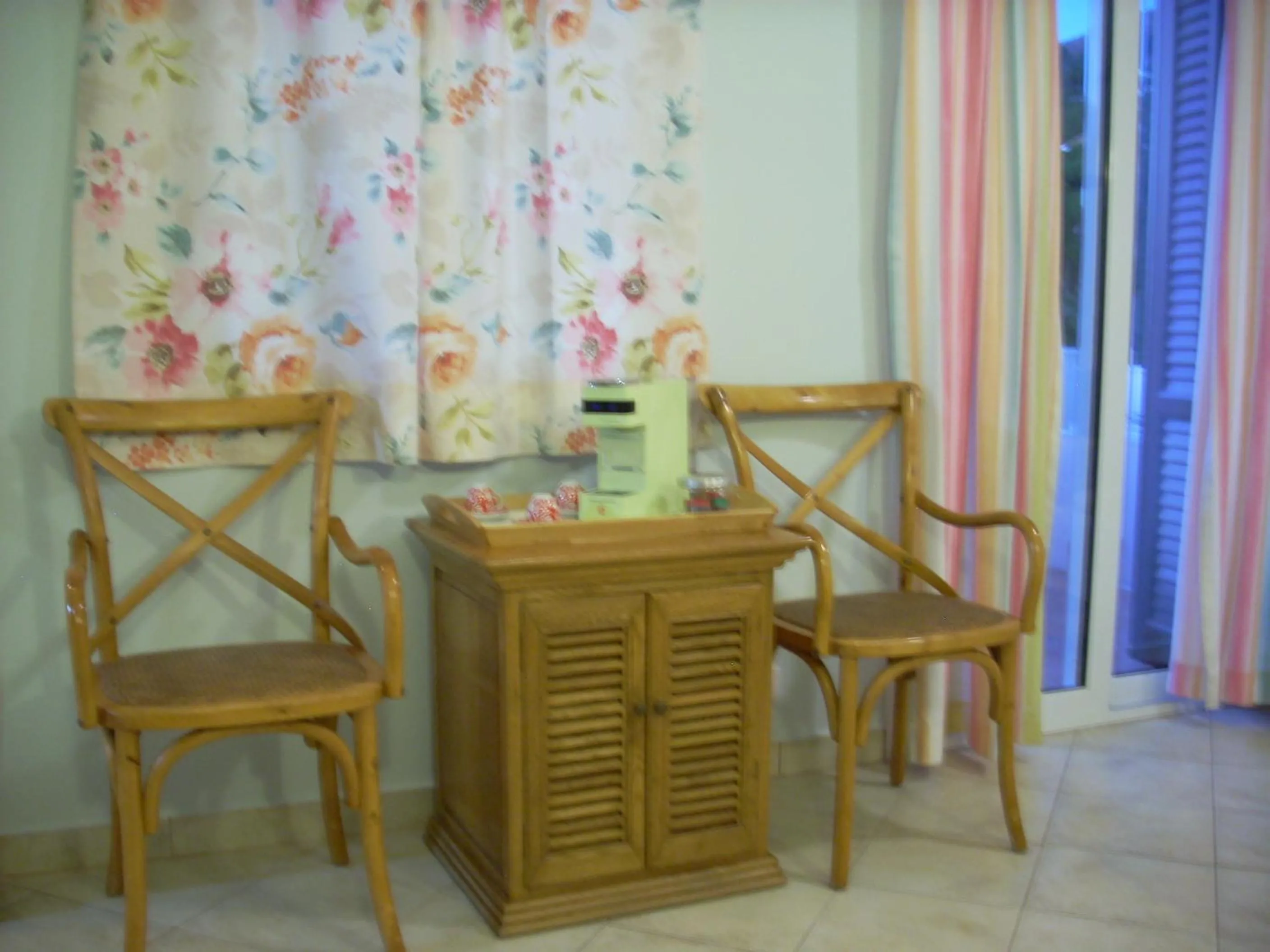 Seating area in Myrties Boutique Apartments