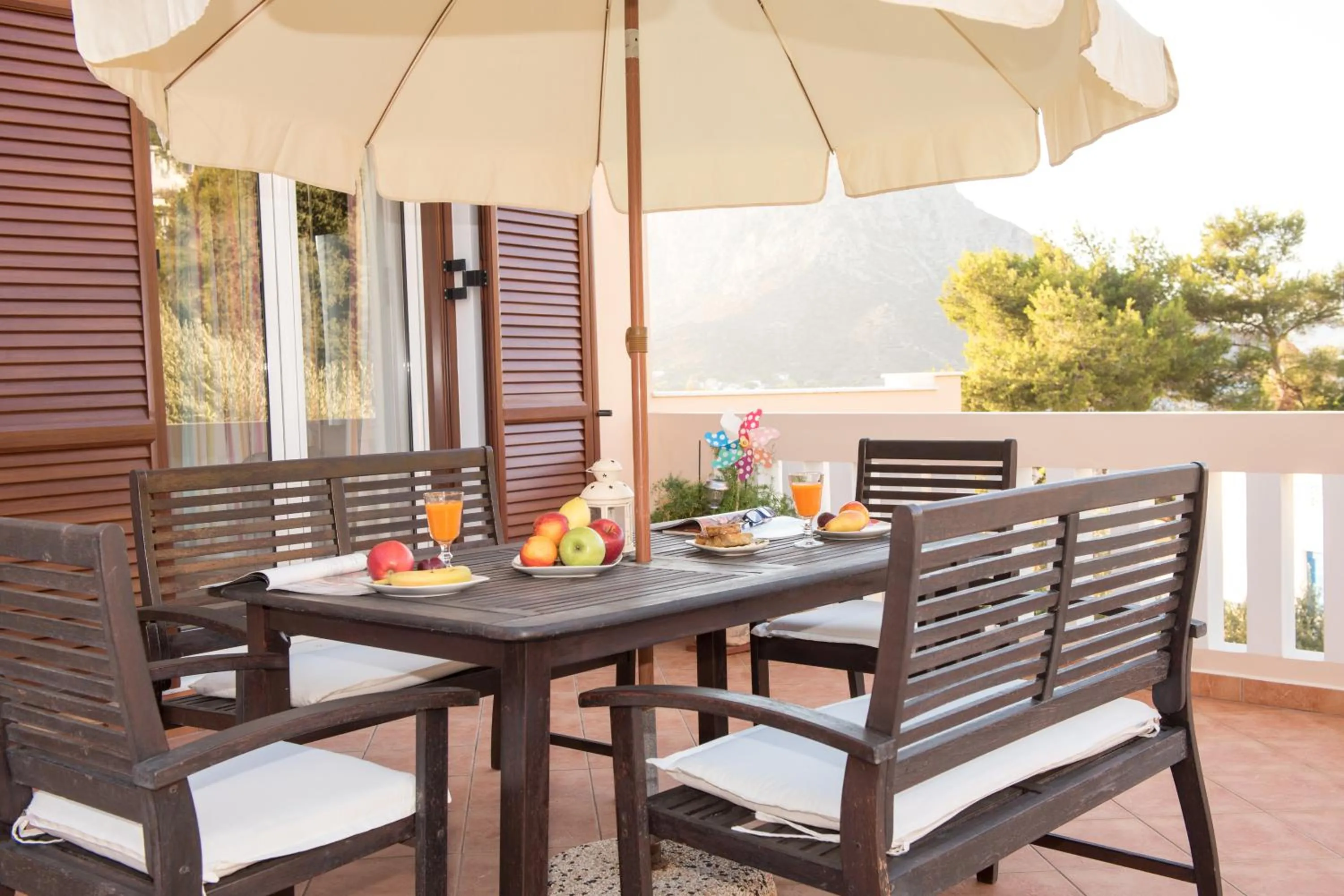 Balcony/Terrace in Myrties Boutique Apartments