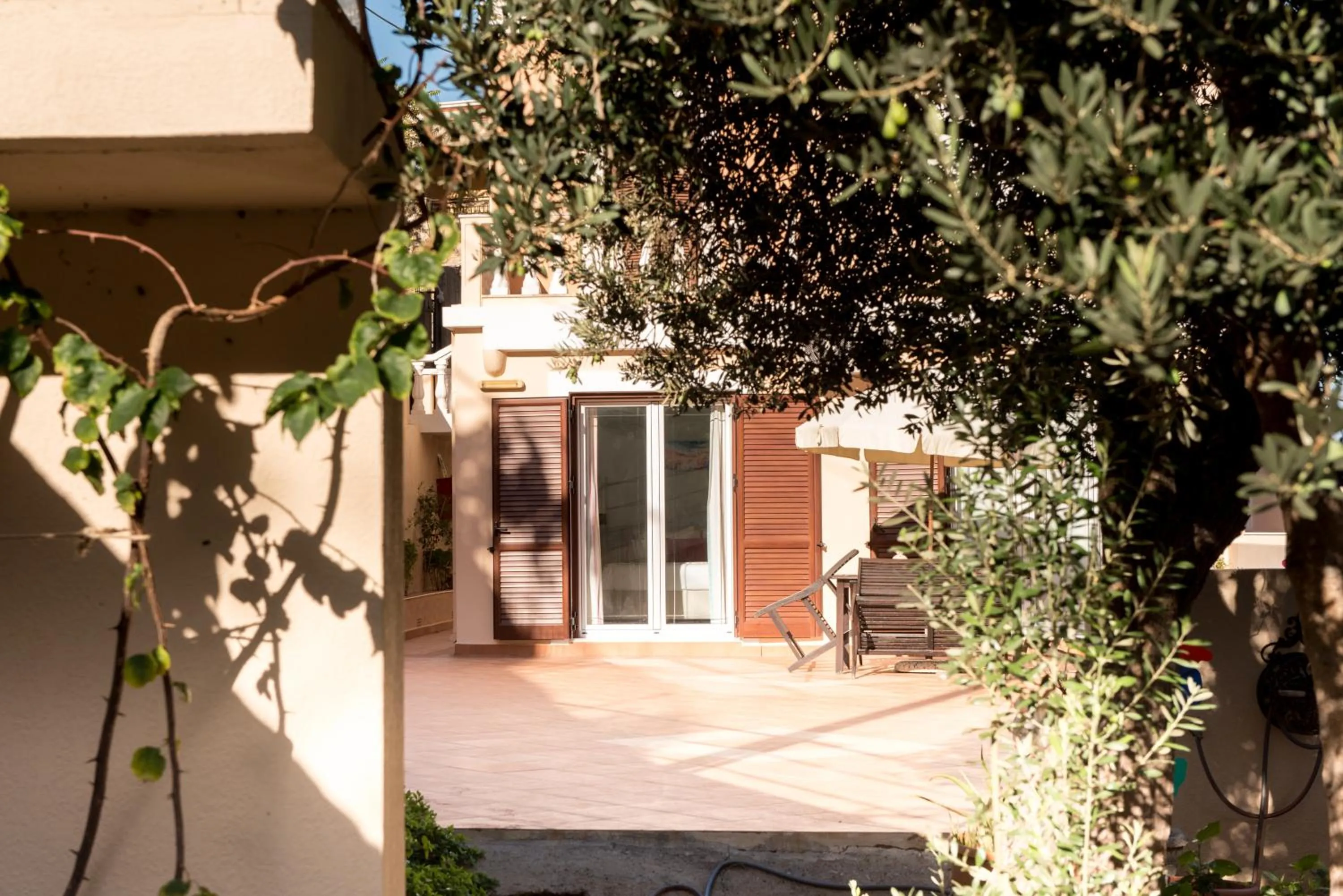 Patio in Myrties Boutique Apartments