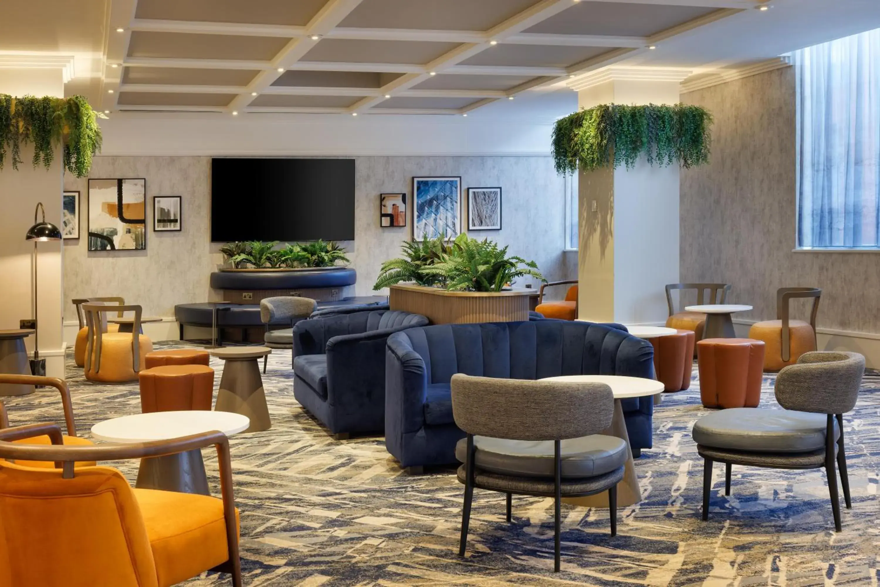 Lobby or reception in Hilton Leeds City Lobby or reception in Hilton Leeds City