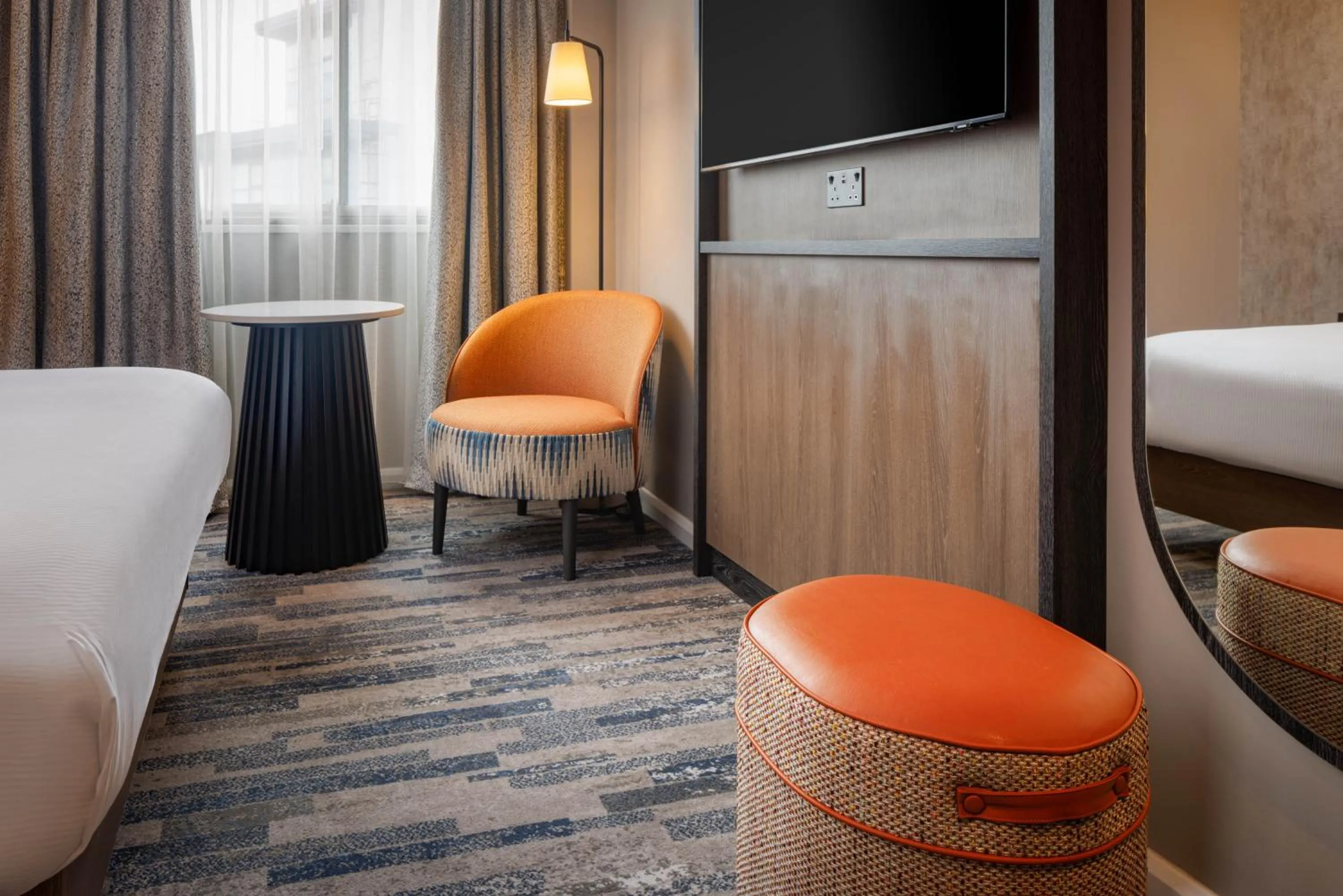 Bedroom, Bed in Hilton Leeds City