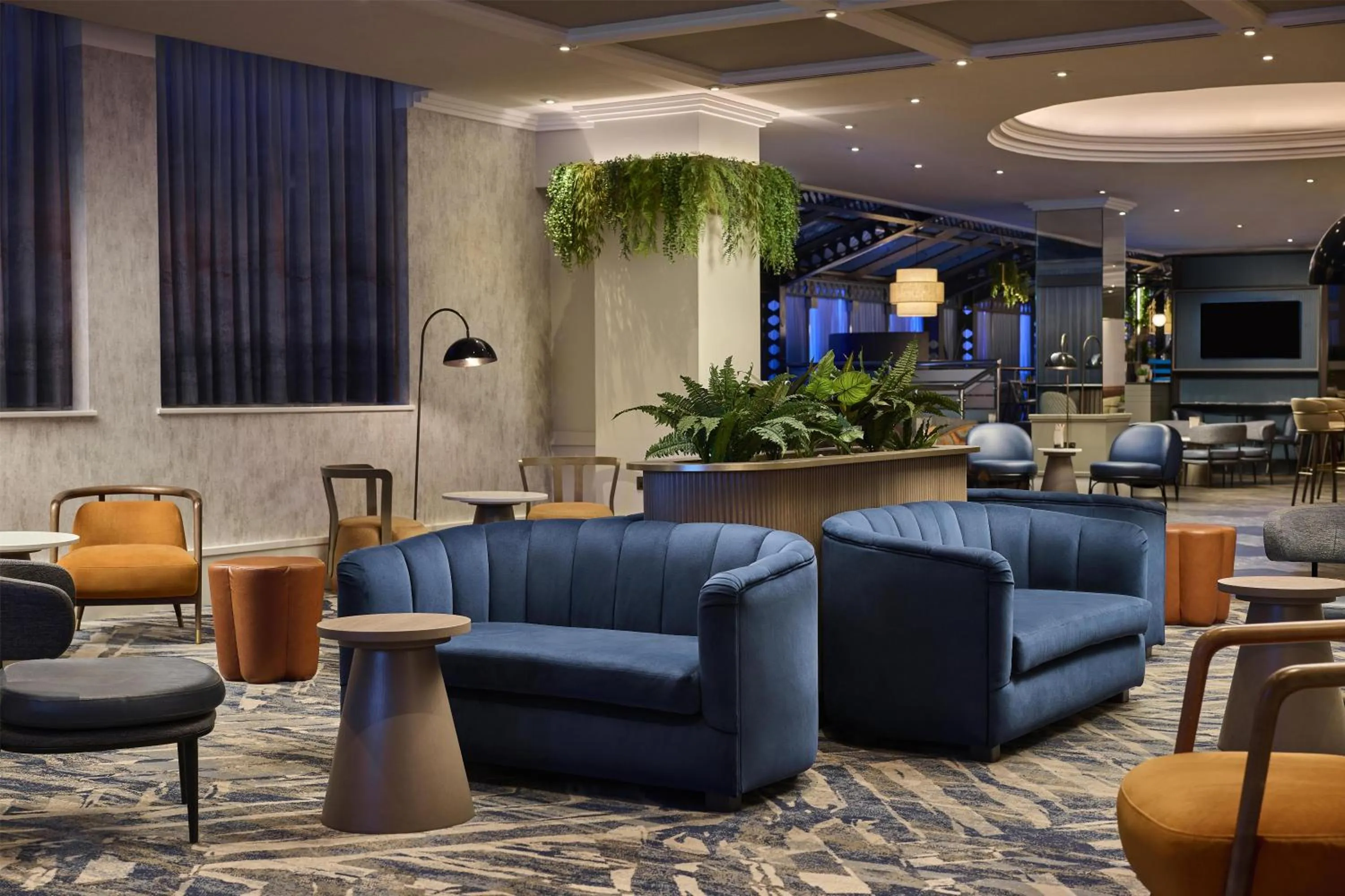 Lounge or bar in Hilton Leeds City