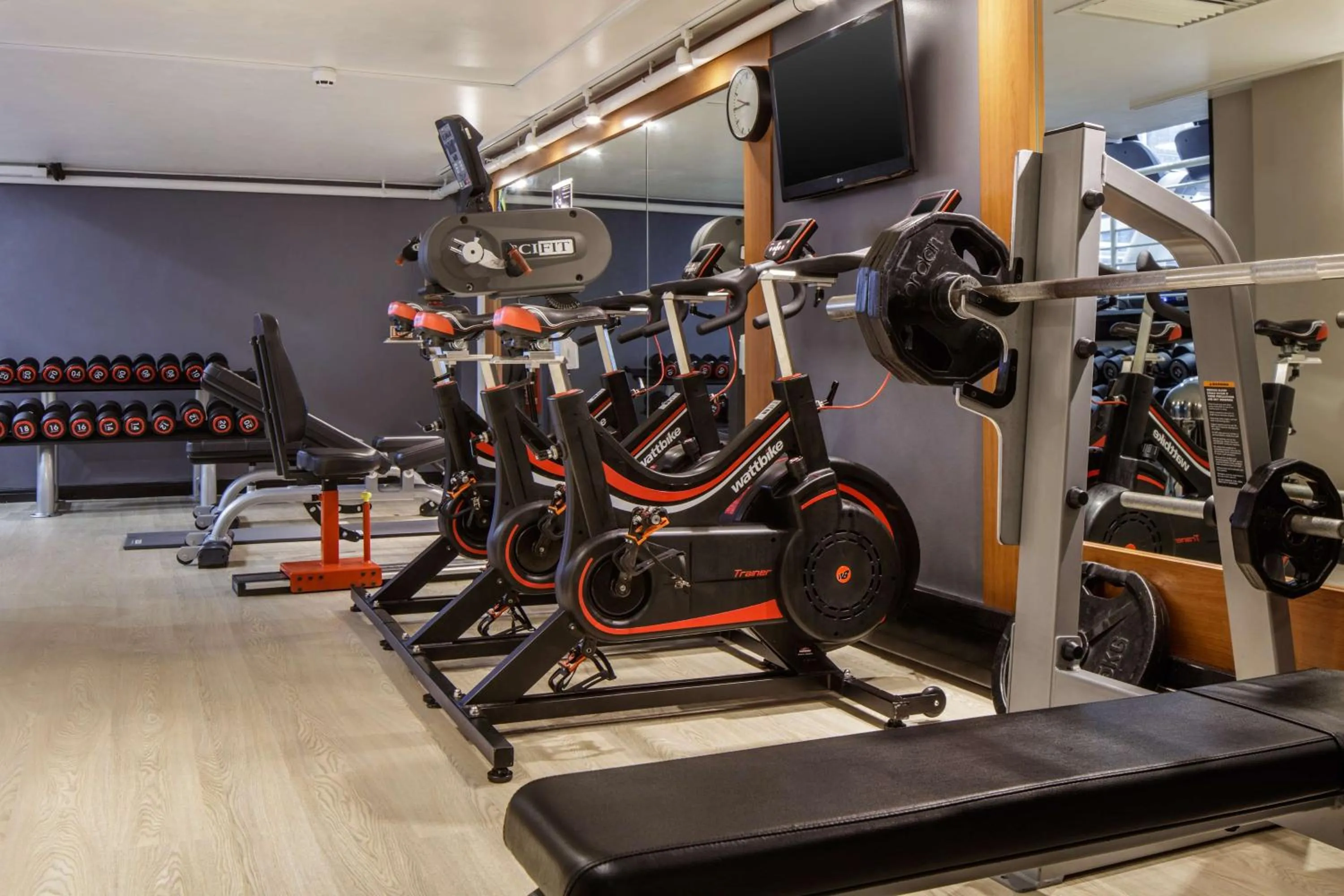 Fitness centre/facilities in Hilton Leeds City