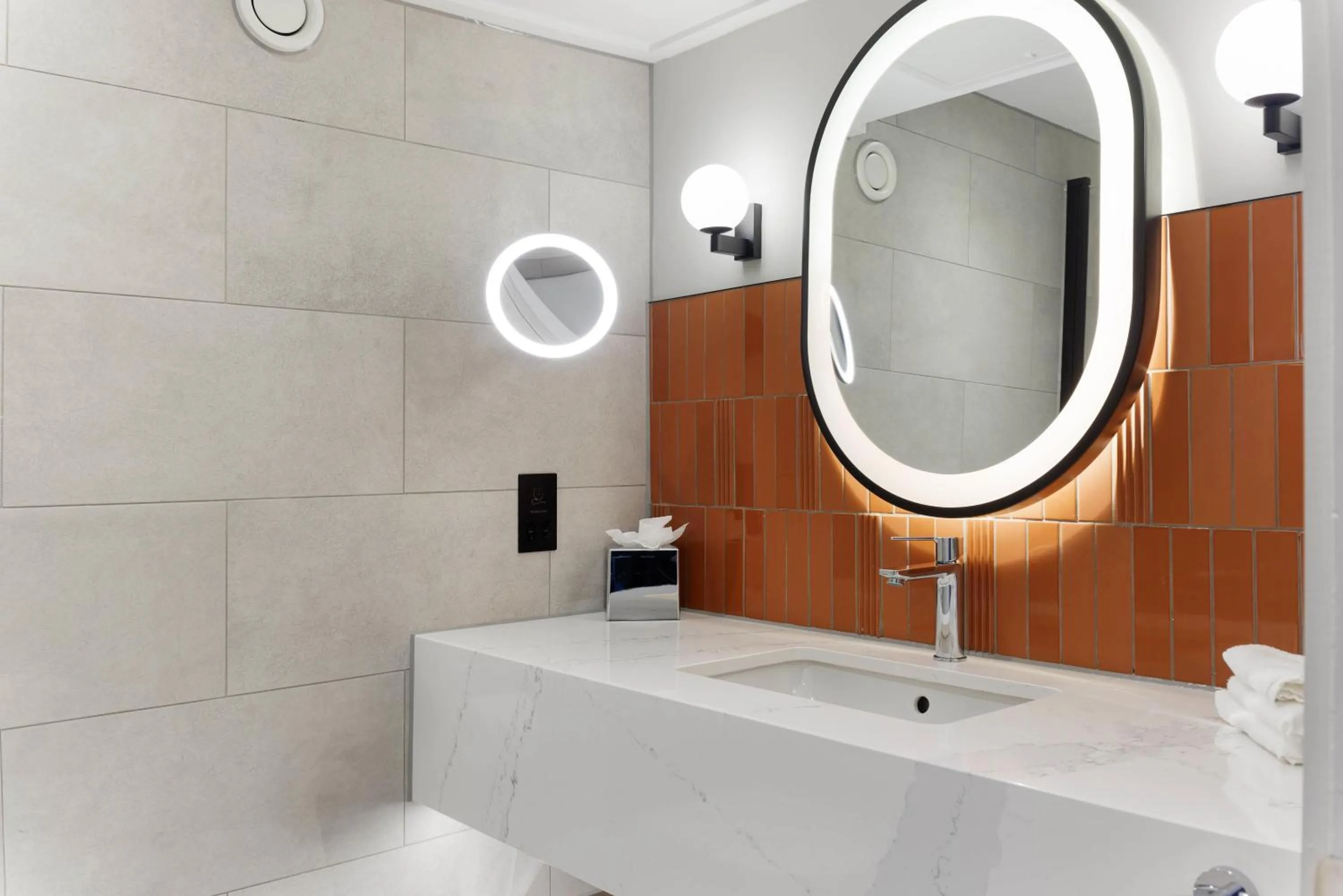 Bathroom in Hilton Leeds City