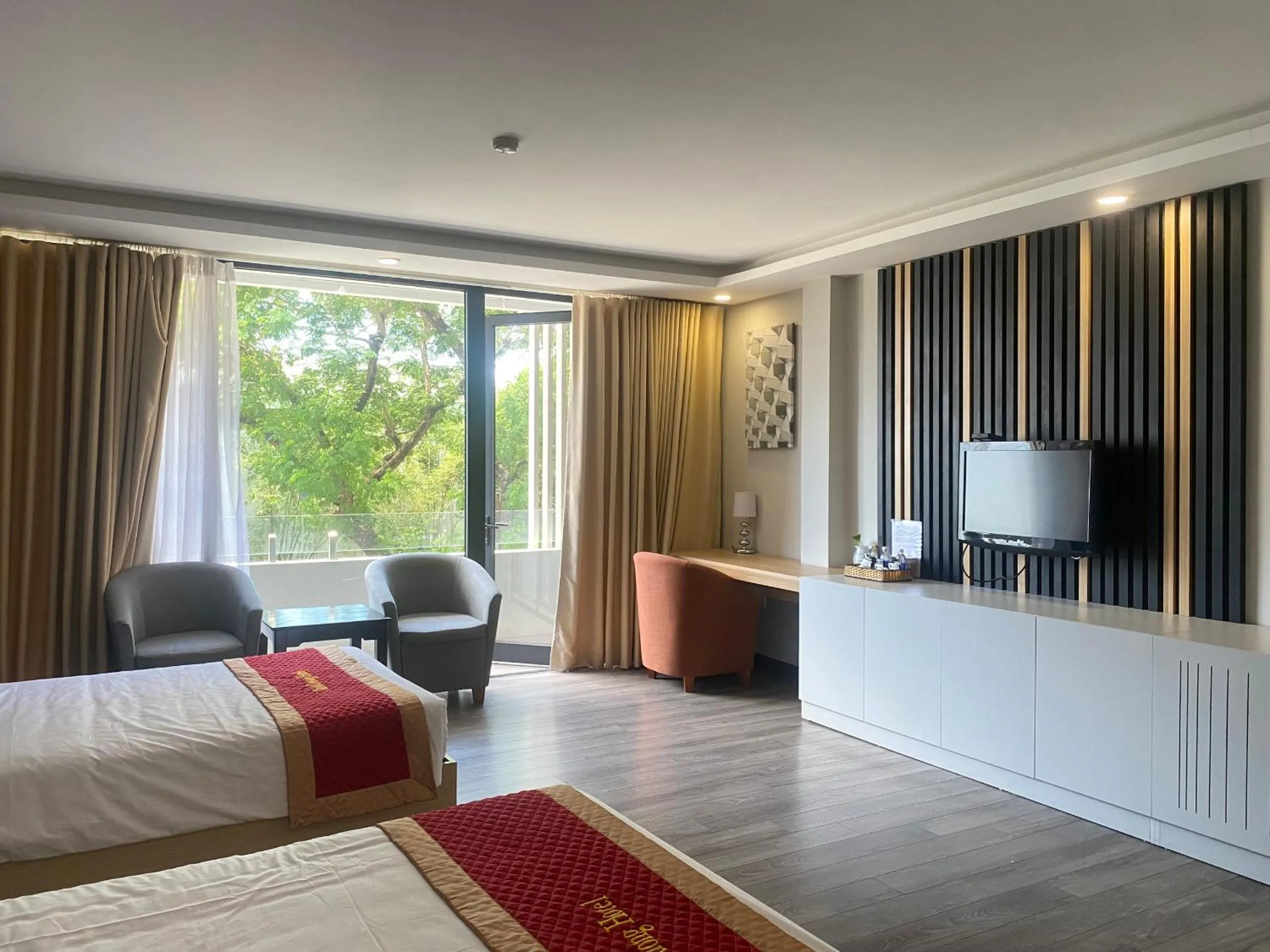 Bedroom in Binh Duong Resident Hotel