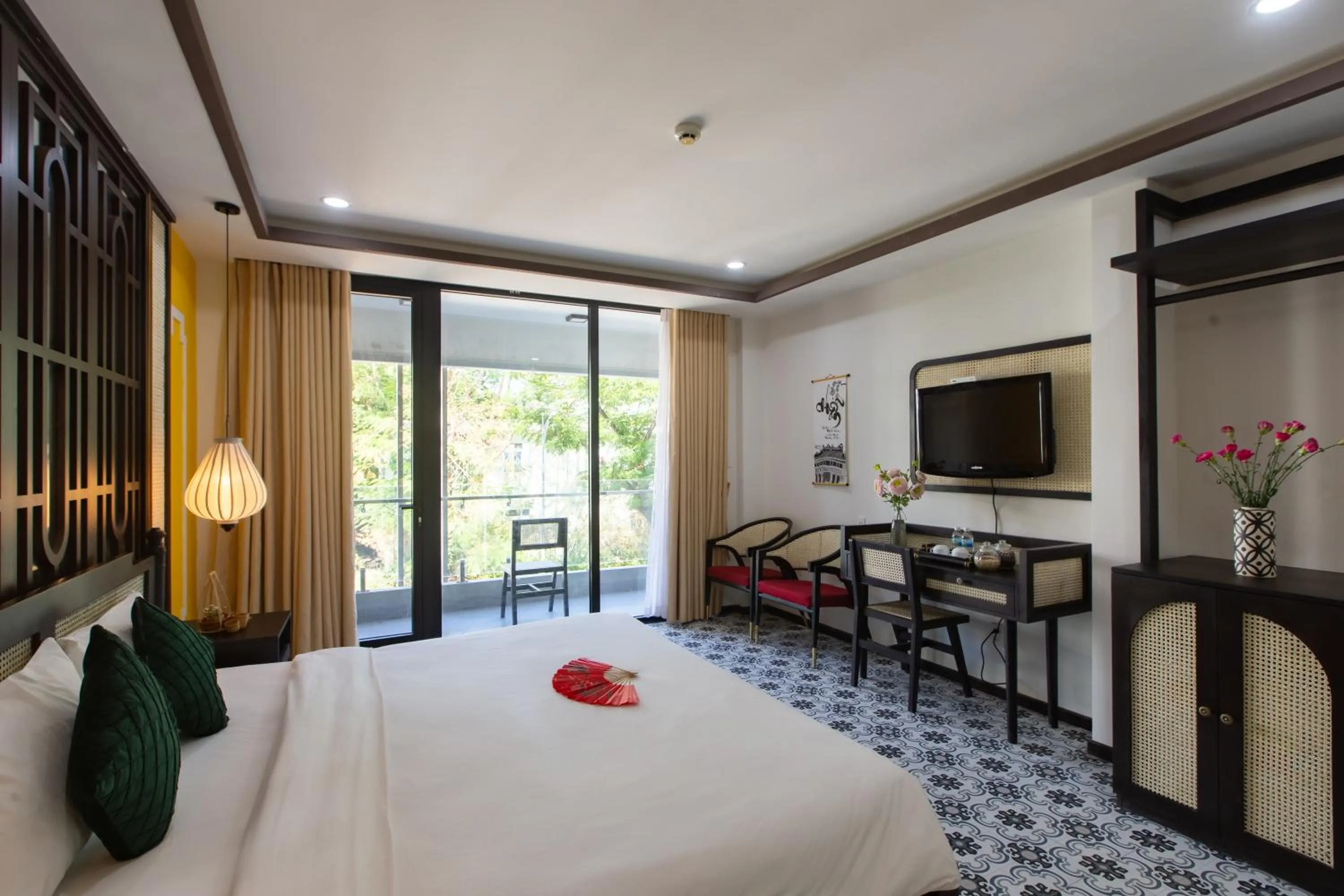 Bedroom in Binh Duong Resident Hotel