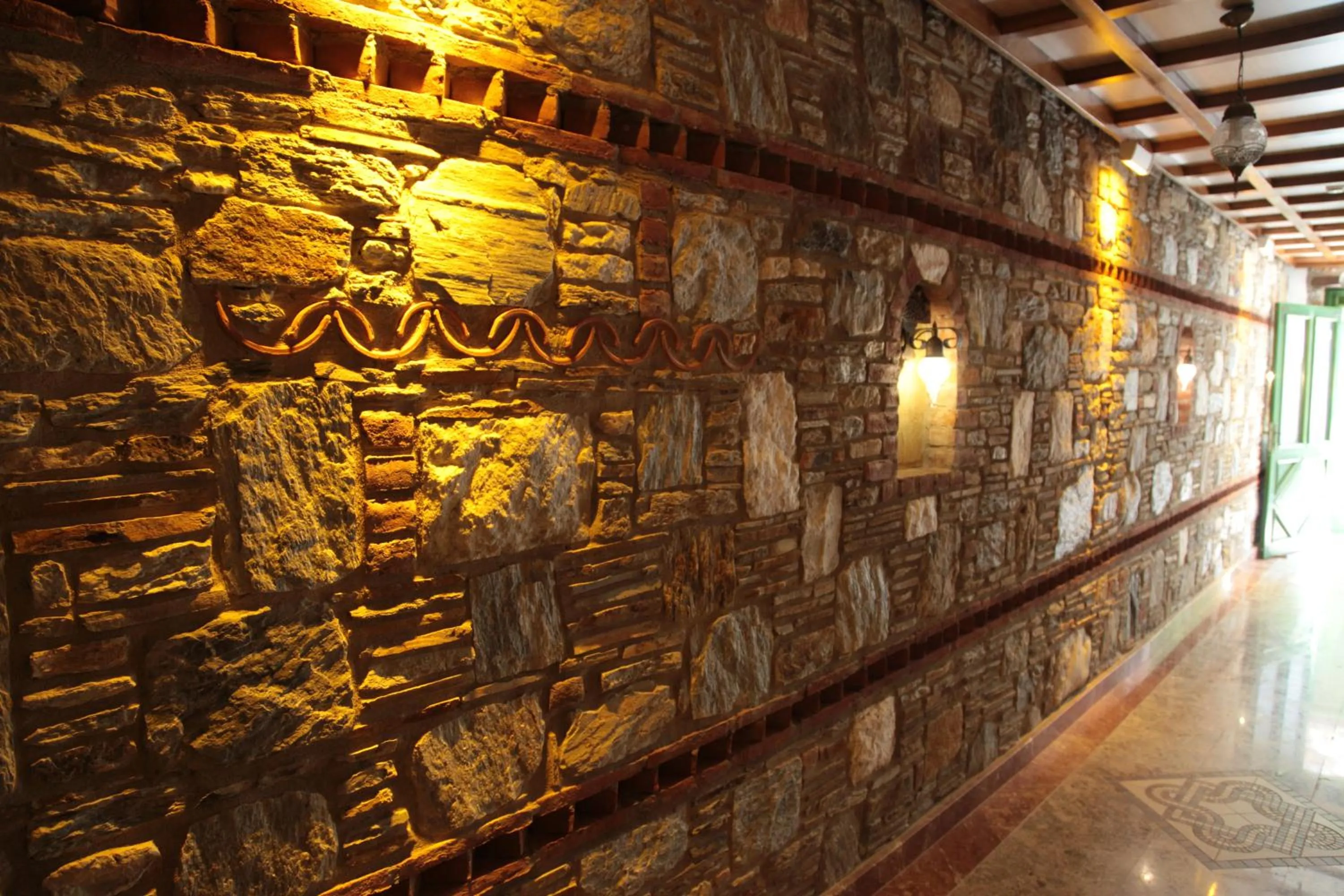 Decorative detail in Celsus Boutique Hotel