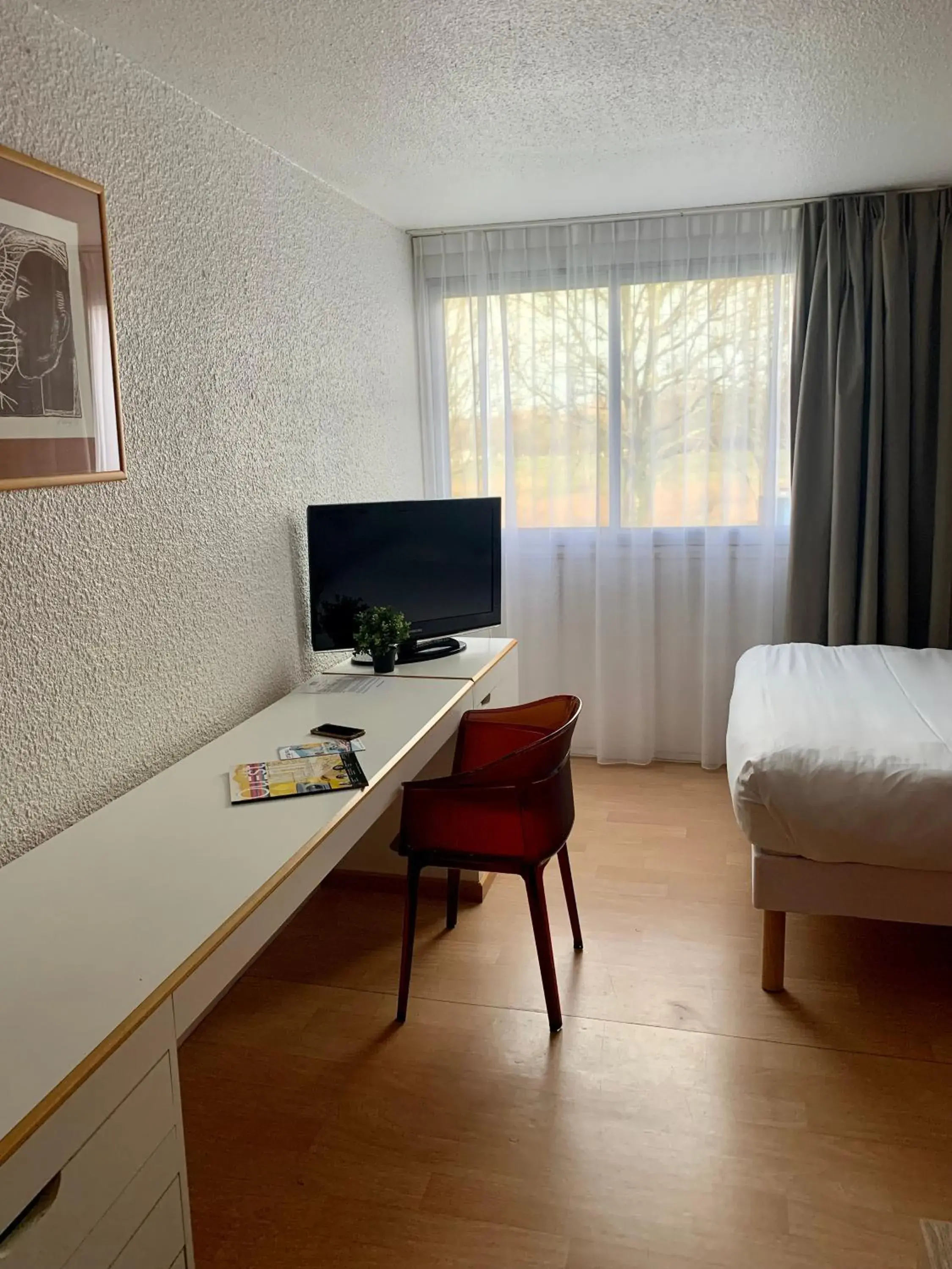 Seating area, Bed in Lorient Résidence Seating area, Bed in Lorient Résidence