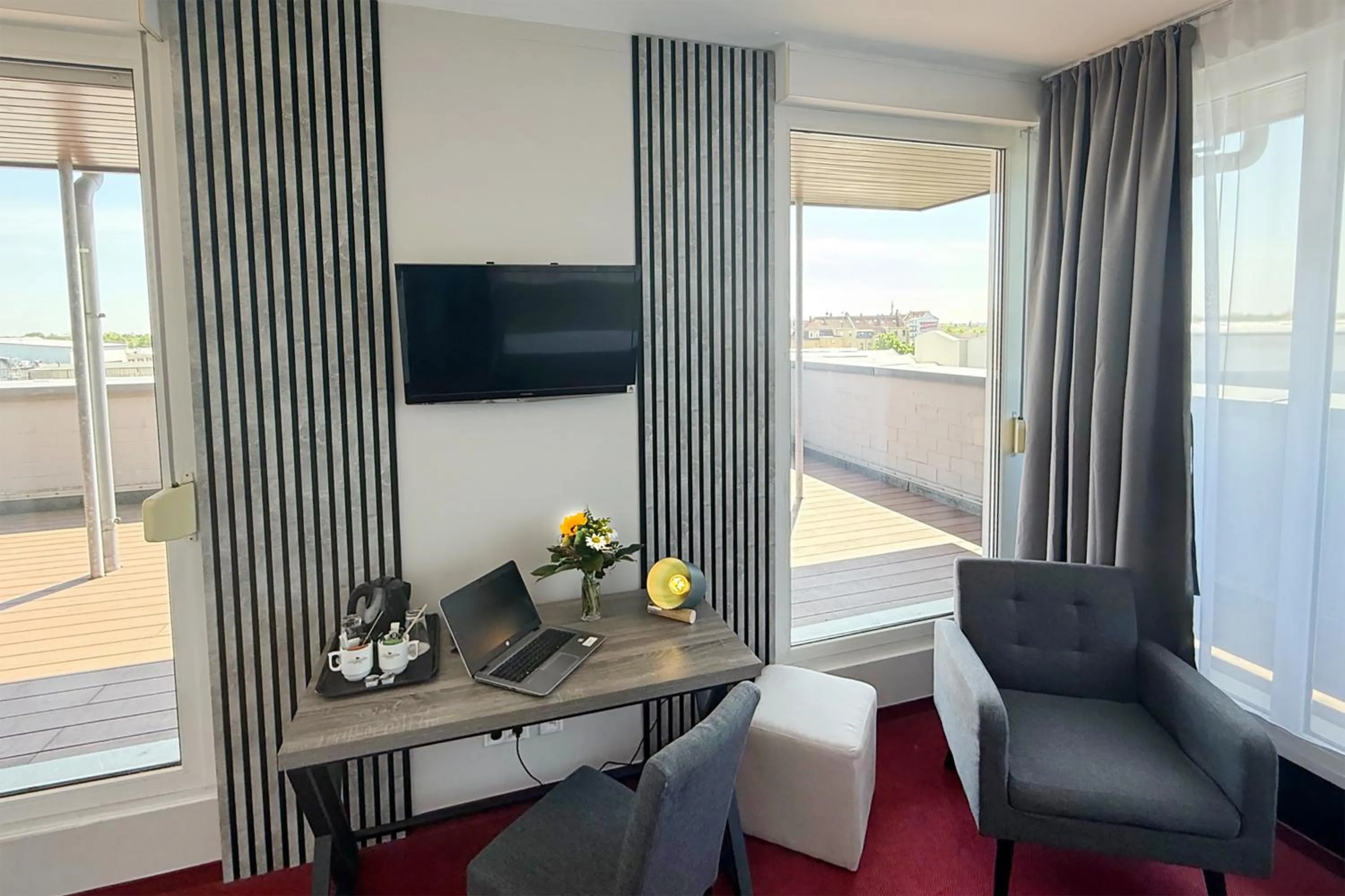 Balcony/Terrace in Hotel Aviva