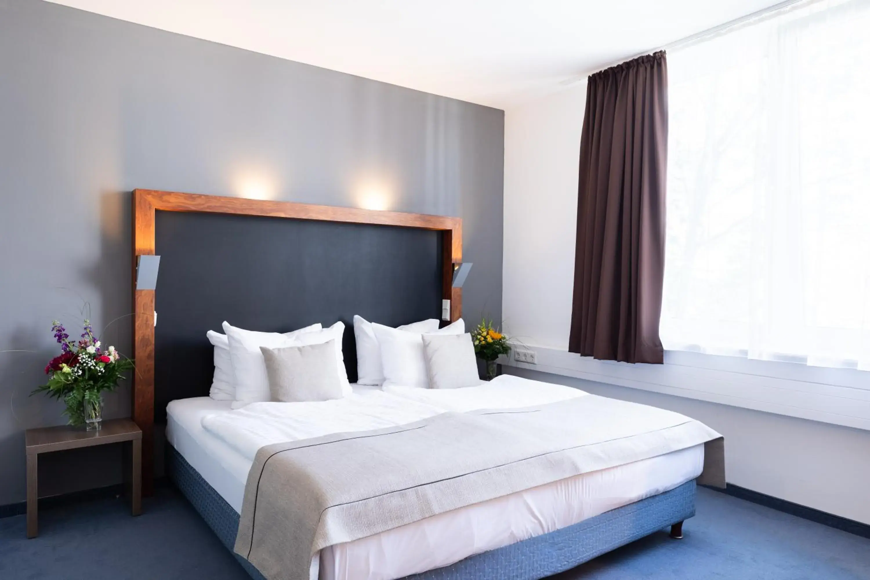 Bed in Hotel Aviva Bed in Hotel Aviva