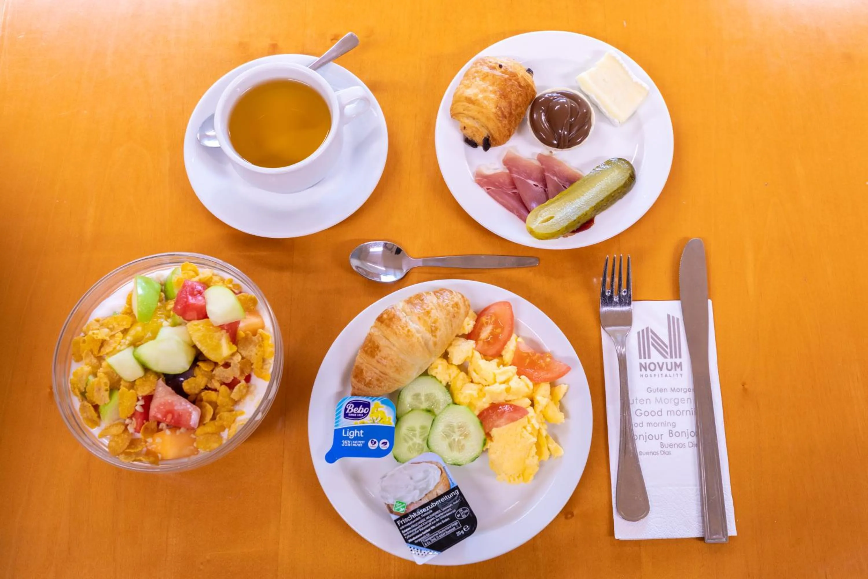 Breakfast in Hotel Aviva