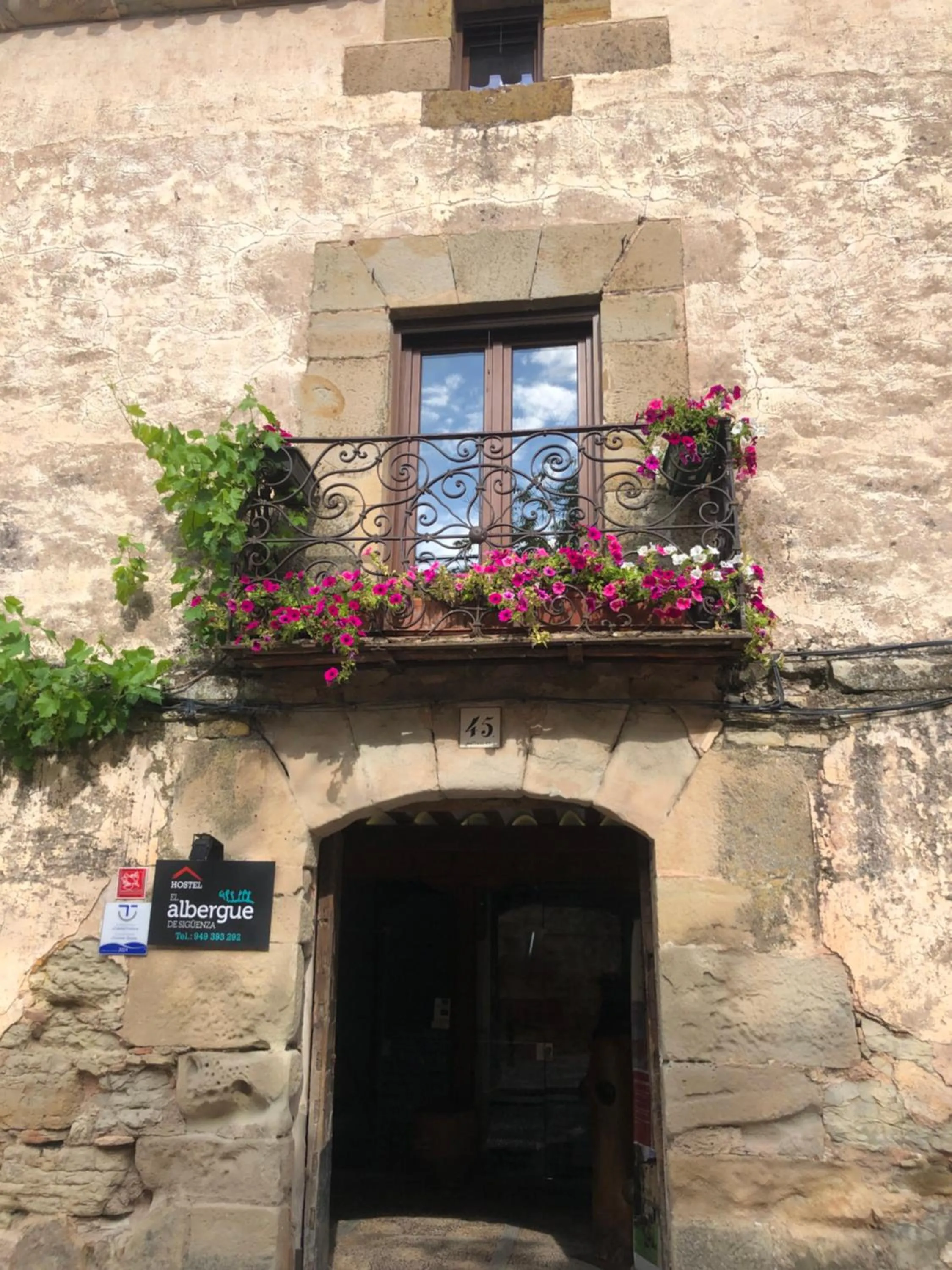 Lobby or reception in El Albergue de Sigüenza