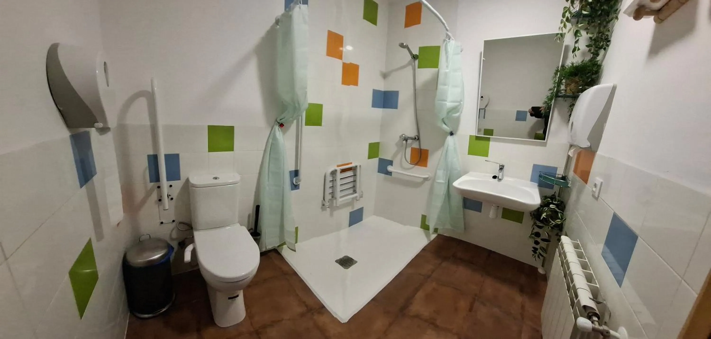 Facility for disabled guests in El Albergue de Sigüenza