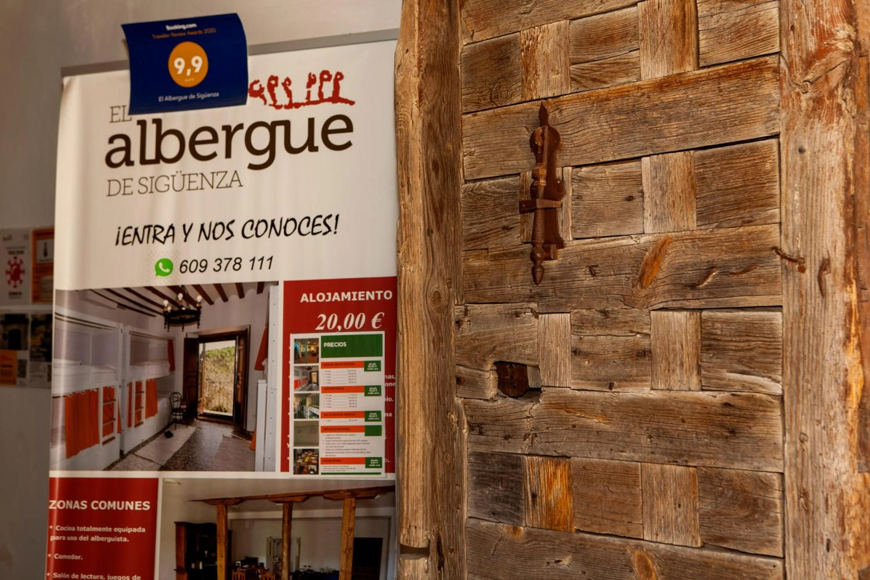 Lobby or reception in El Albergue de Sigüenza