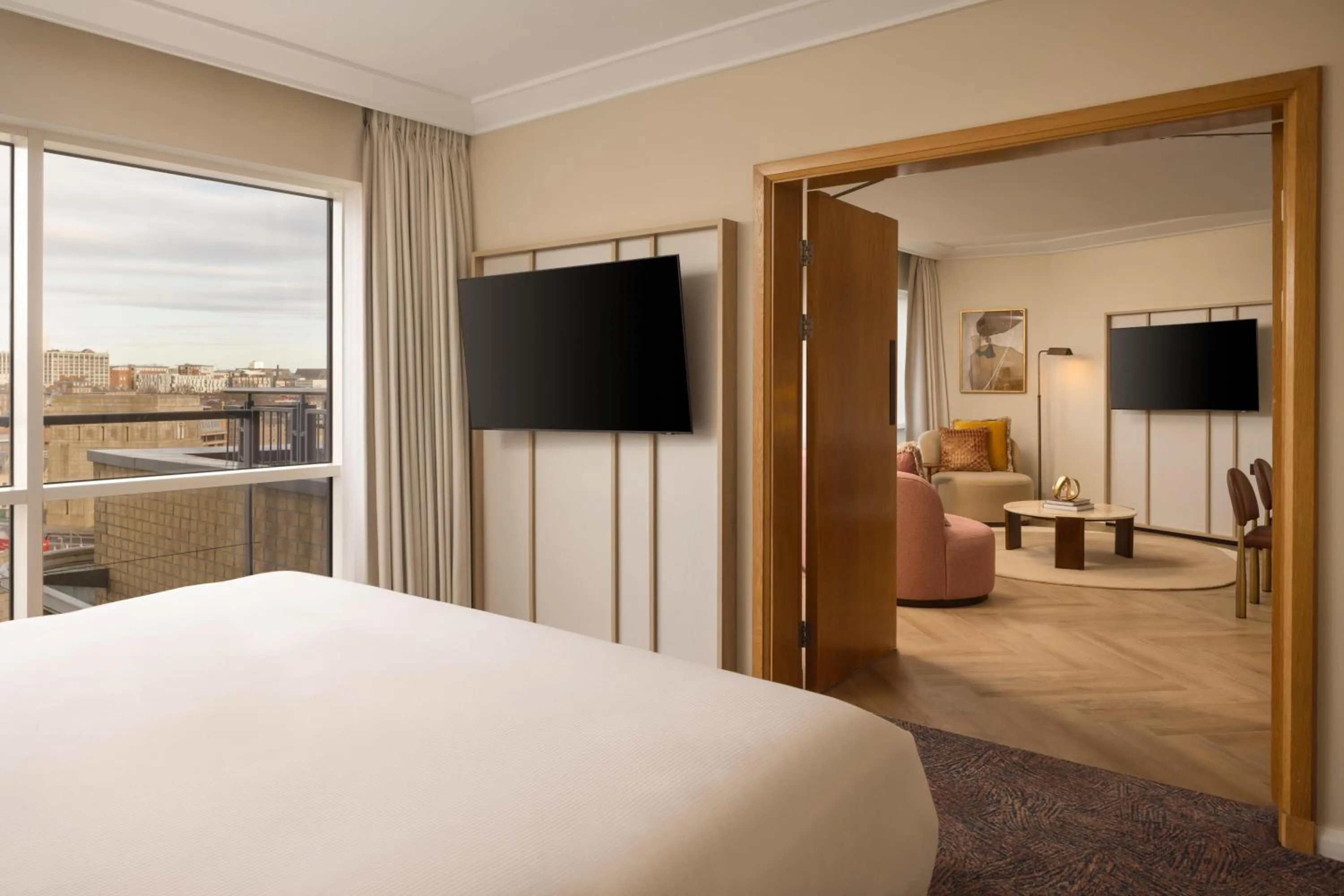 Bed in Hilton Newcastle Gateshead