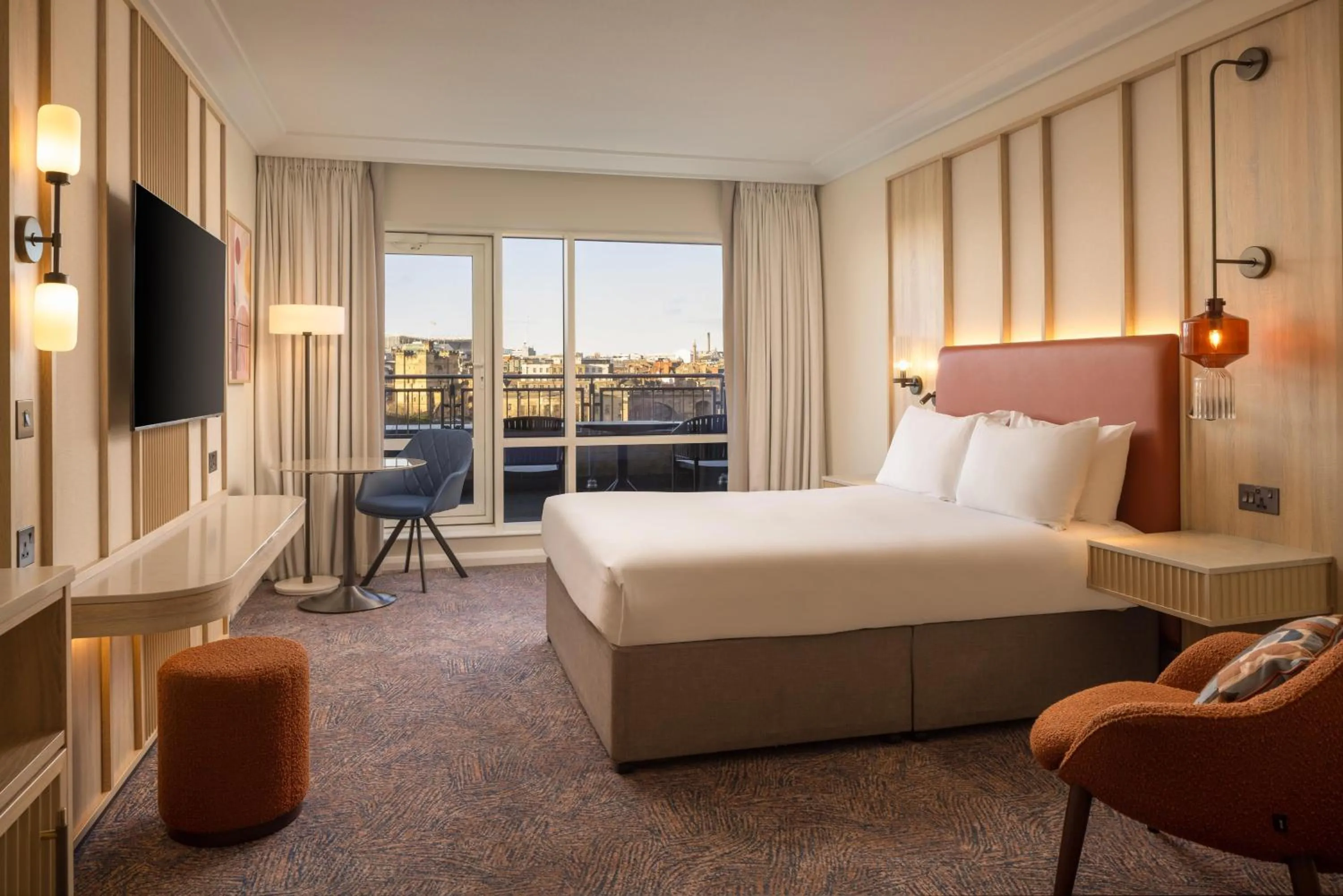 Bed in Hilton Newcastle Gateshead