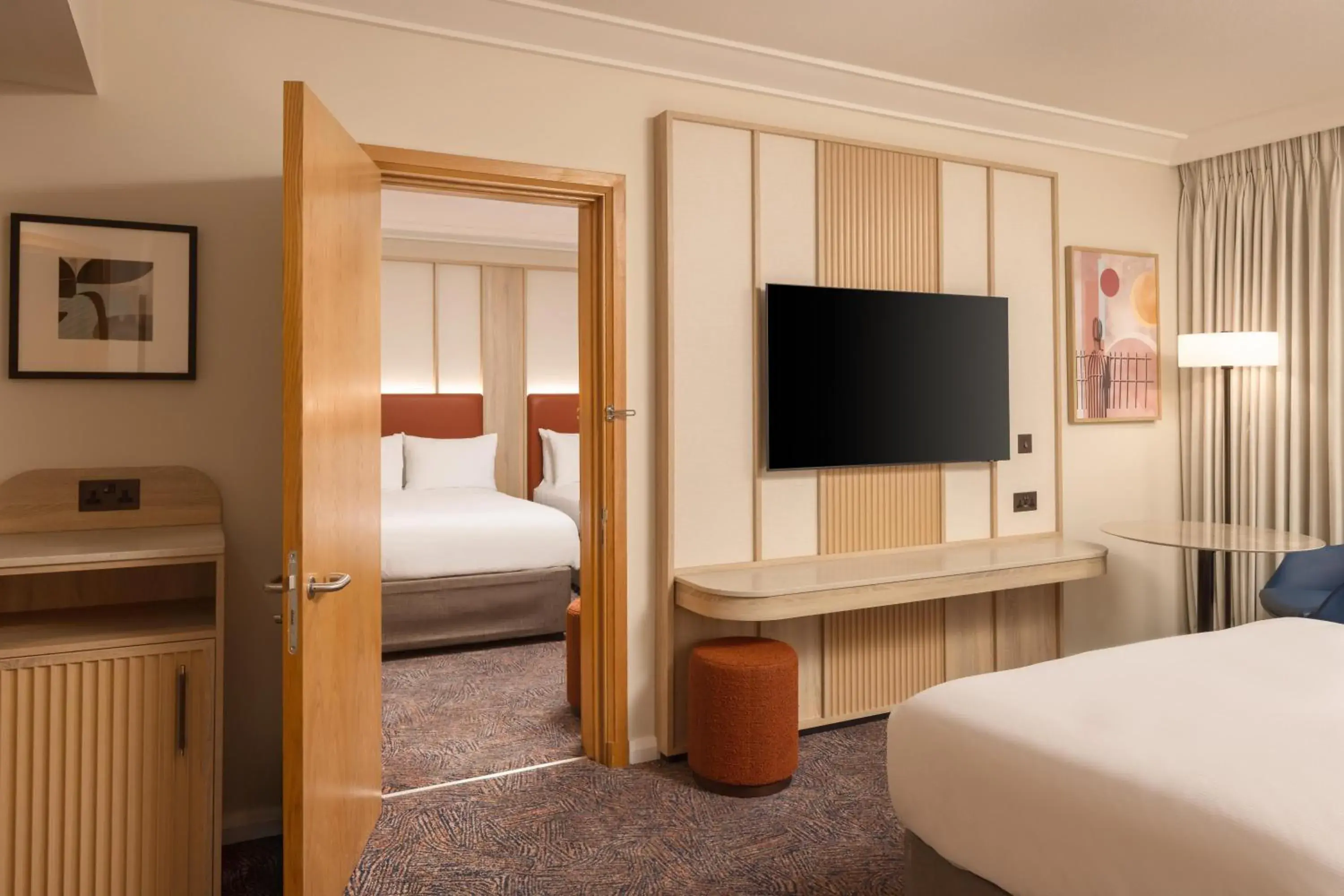 Photo of the whole room, Bed in Hilton Newcastle Gateshead Photo of the whole room, Bed in Hilton Newcastle Gateshead