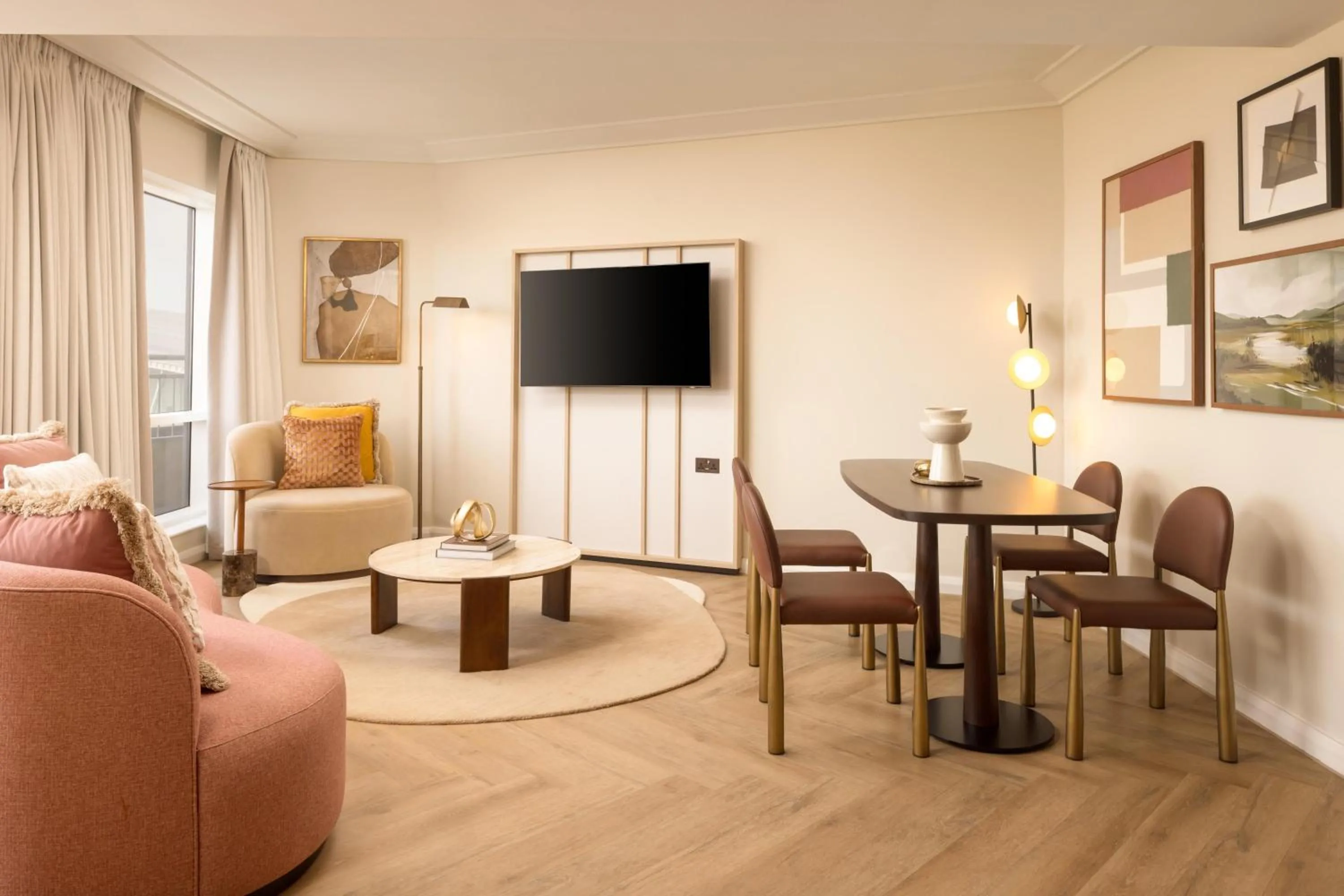 Living room in Hilton Newcastle Gateshead