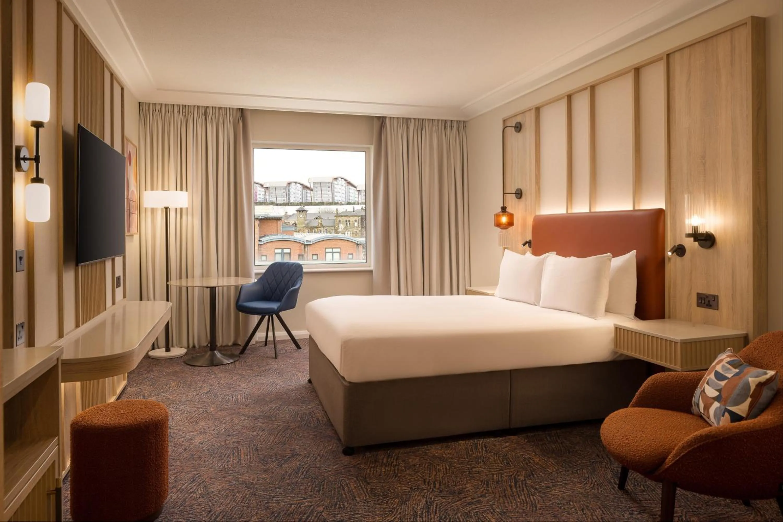 Bed in Hilton Newcastle Gateshead