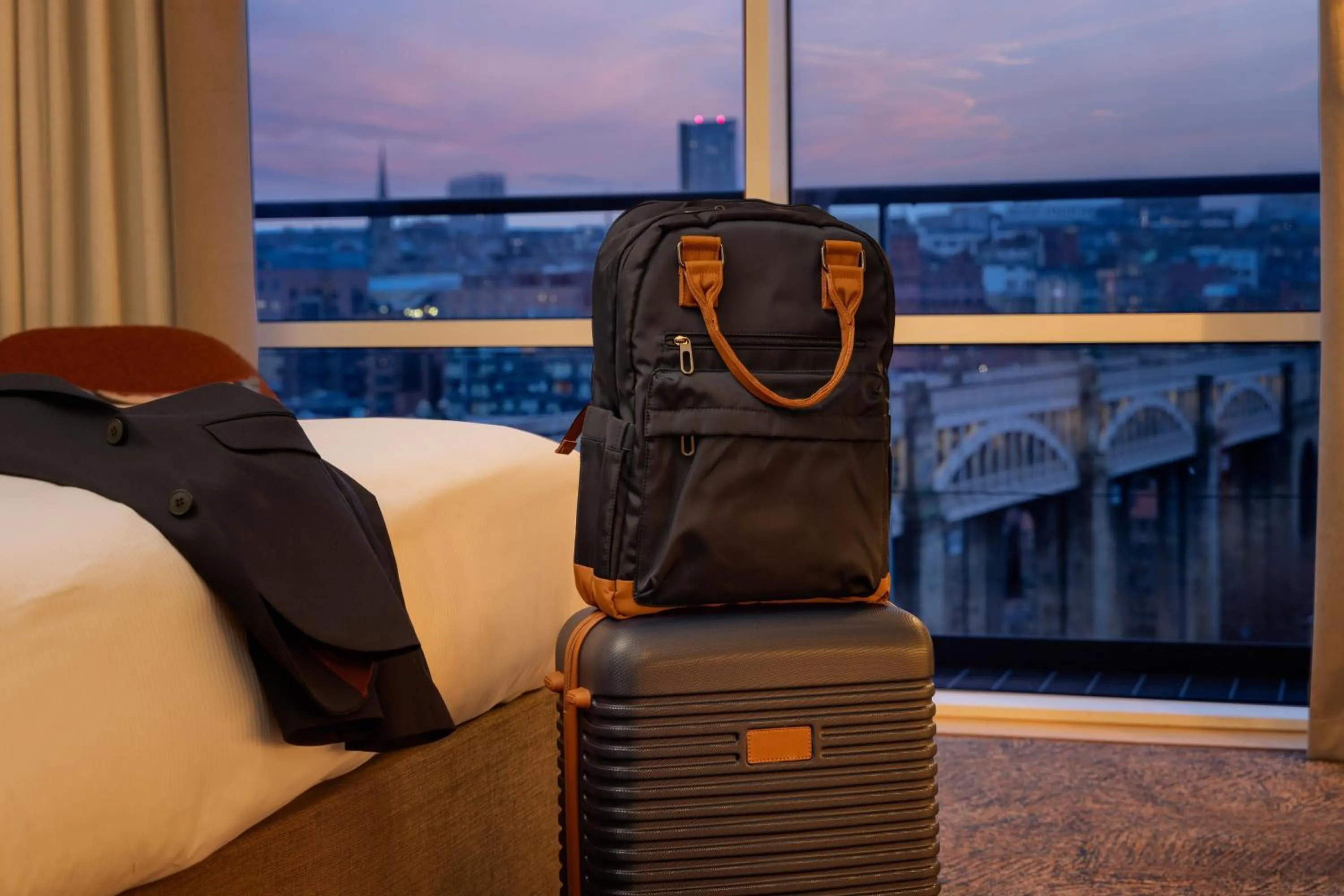 Bed in Hilton Newcastle Gateshead