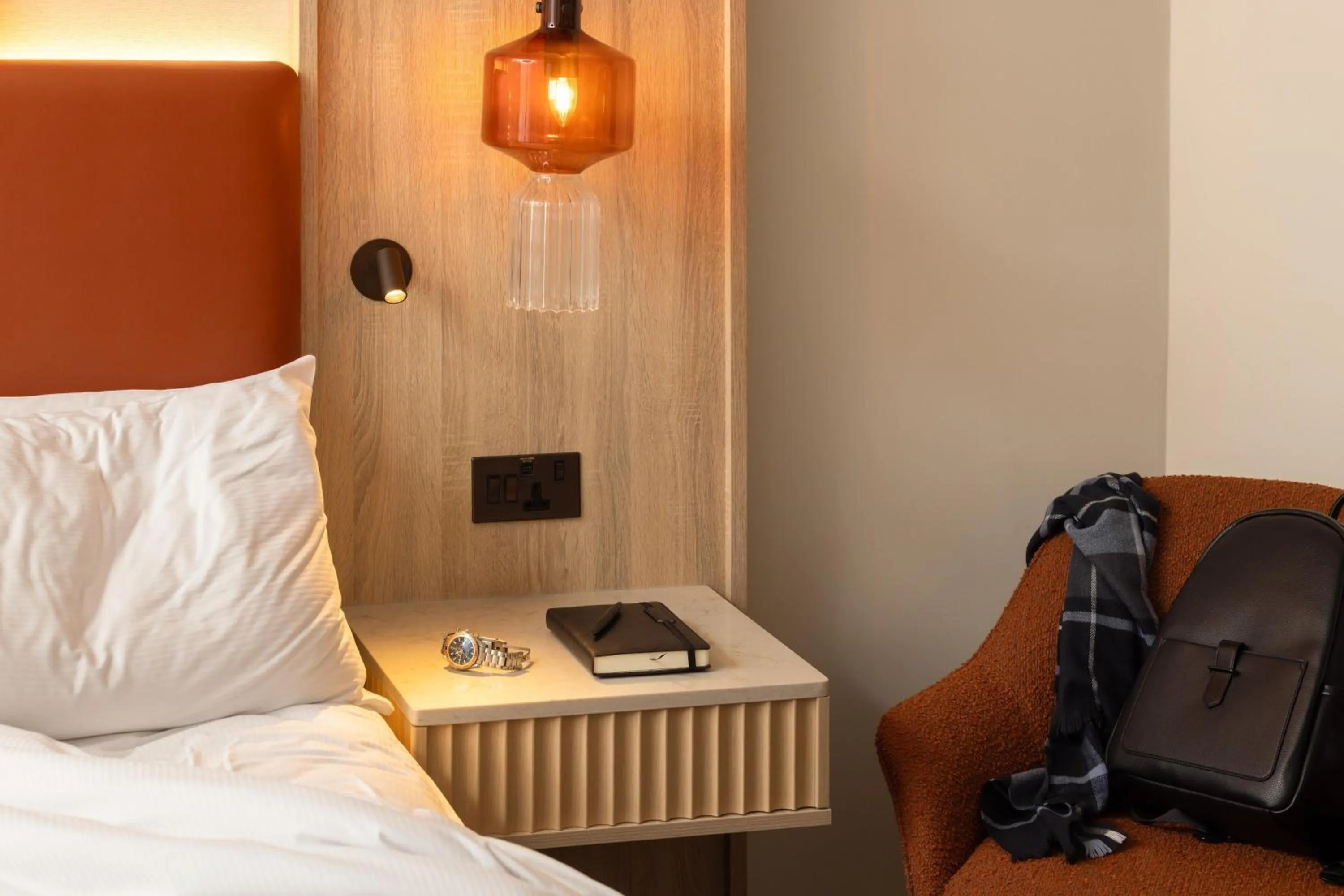 Bed in Hilton Newcastle Gateshead