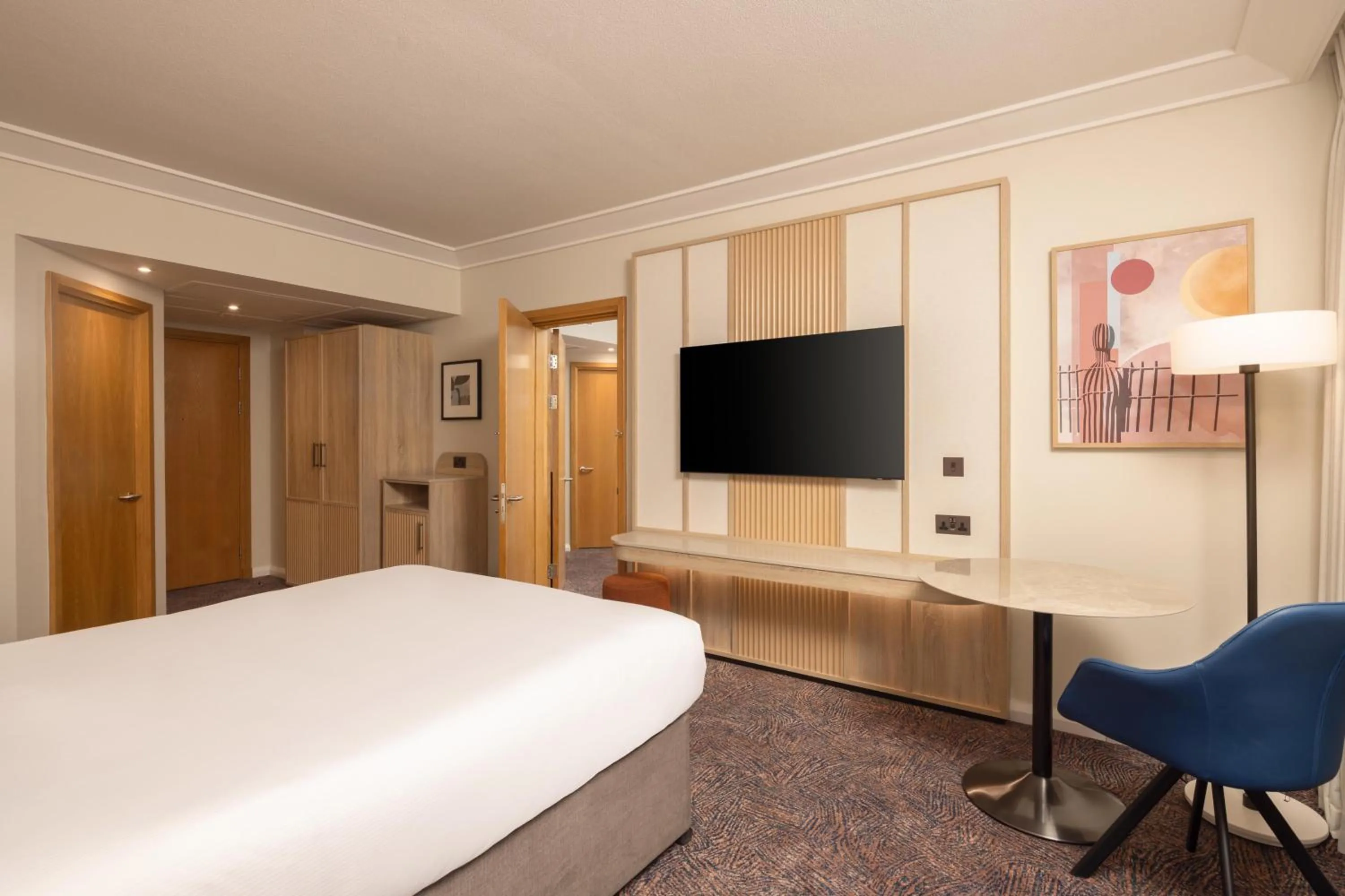 Bed in Hilton Newcastle Gateshead