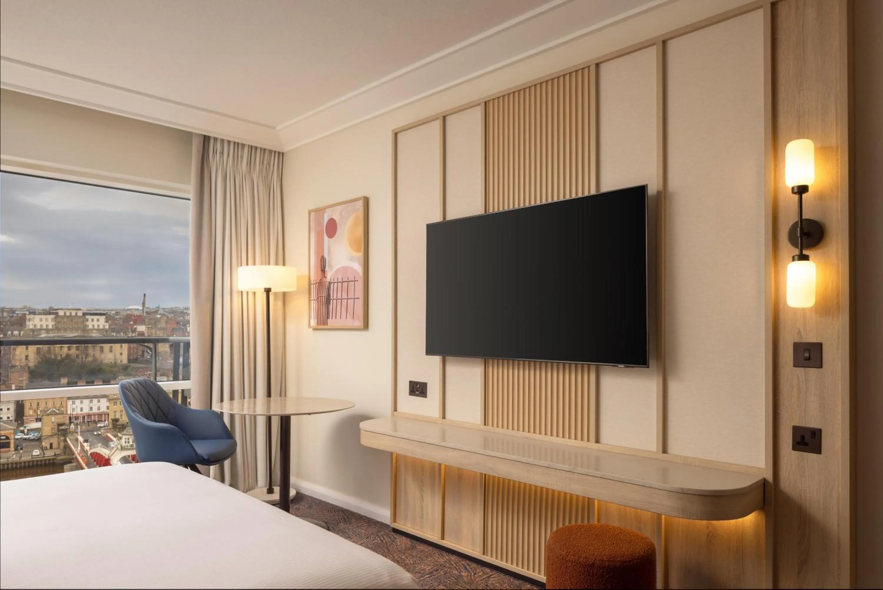 Bed in Hilton Newcastle Gateshead