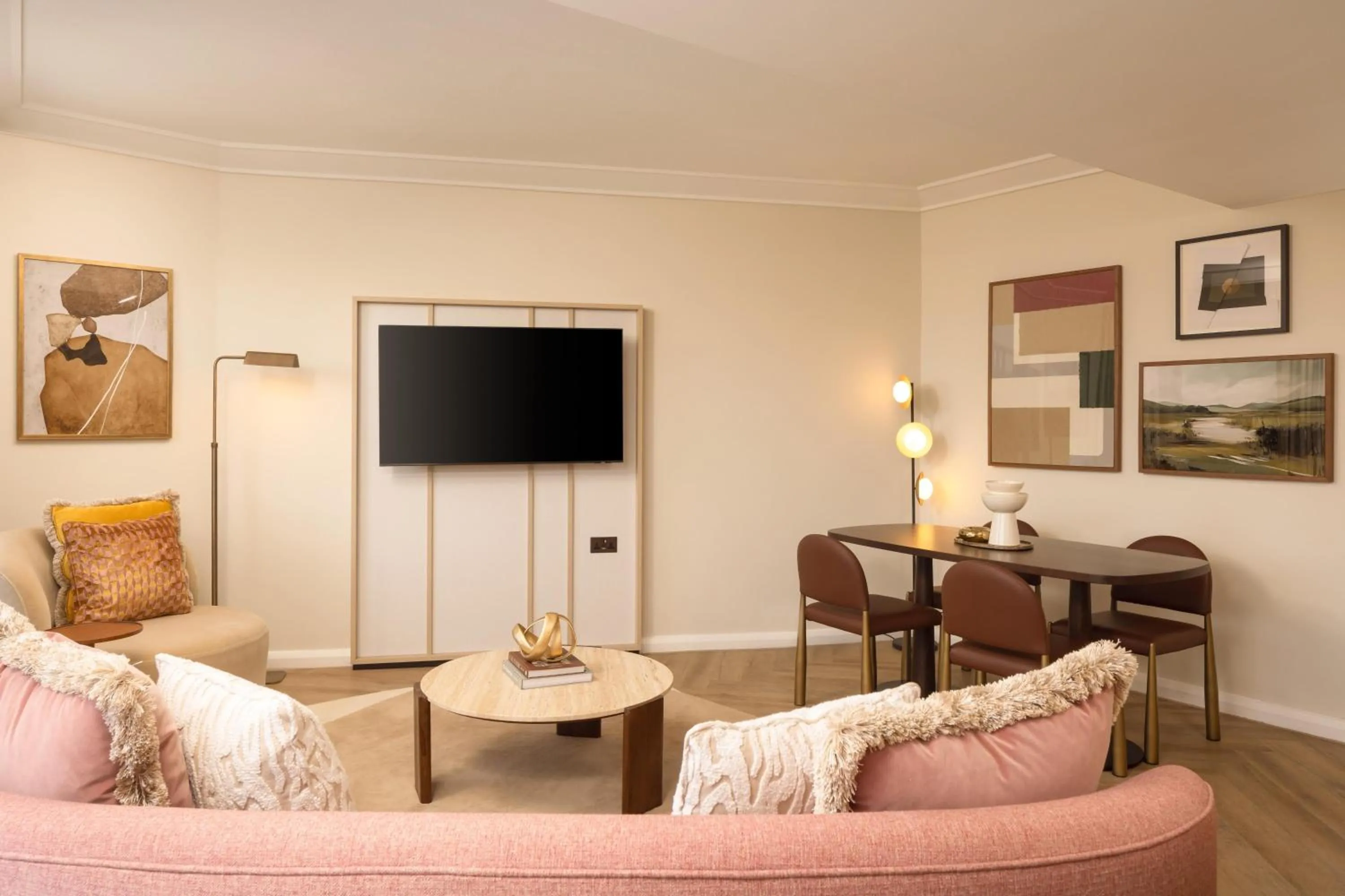 Living room in Hilton Newcastle Gateshead