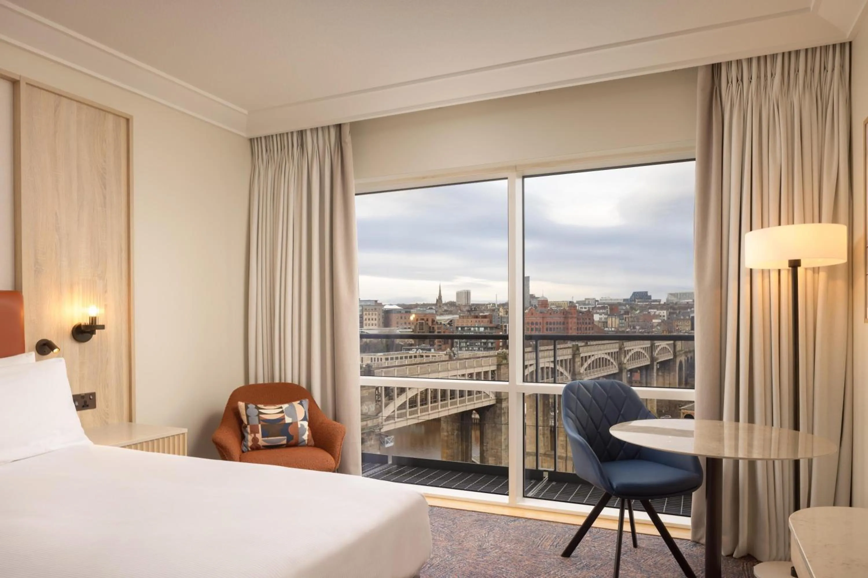 Bed in Hilton Newcastle Gateshead