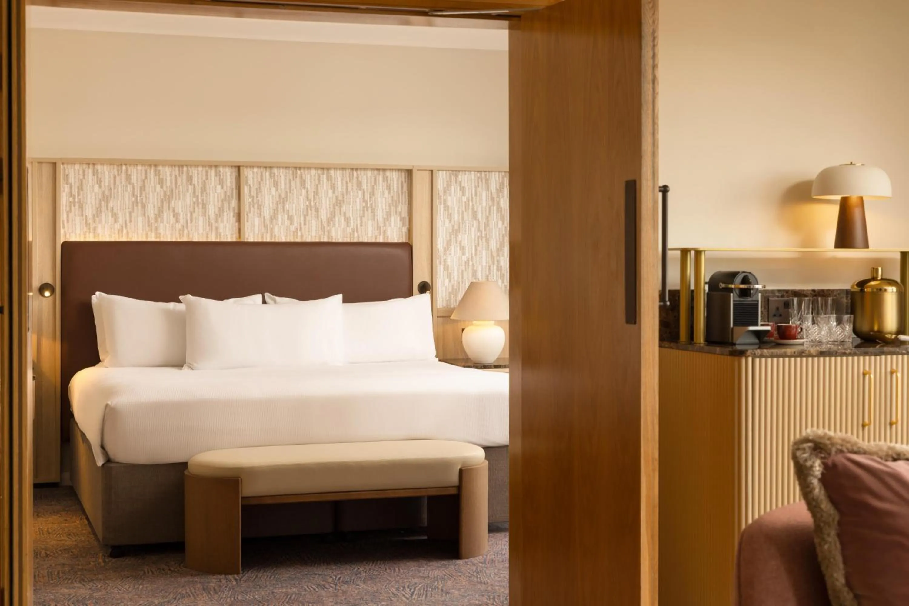 Bed in Hilton Newcastle Gateshead