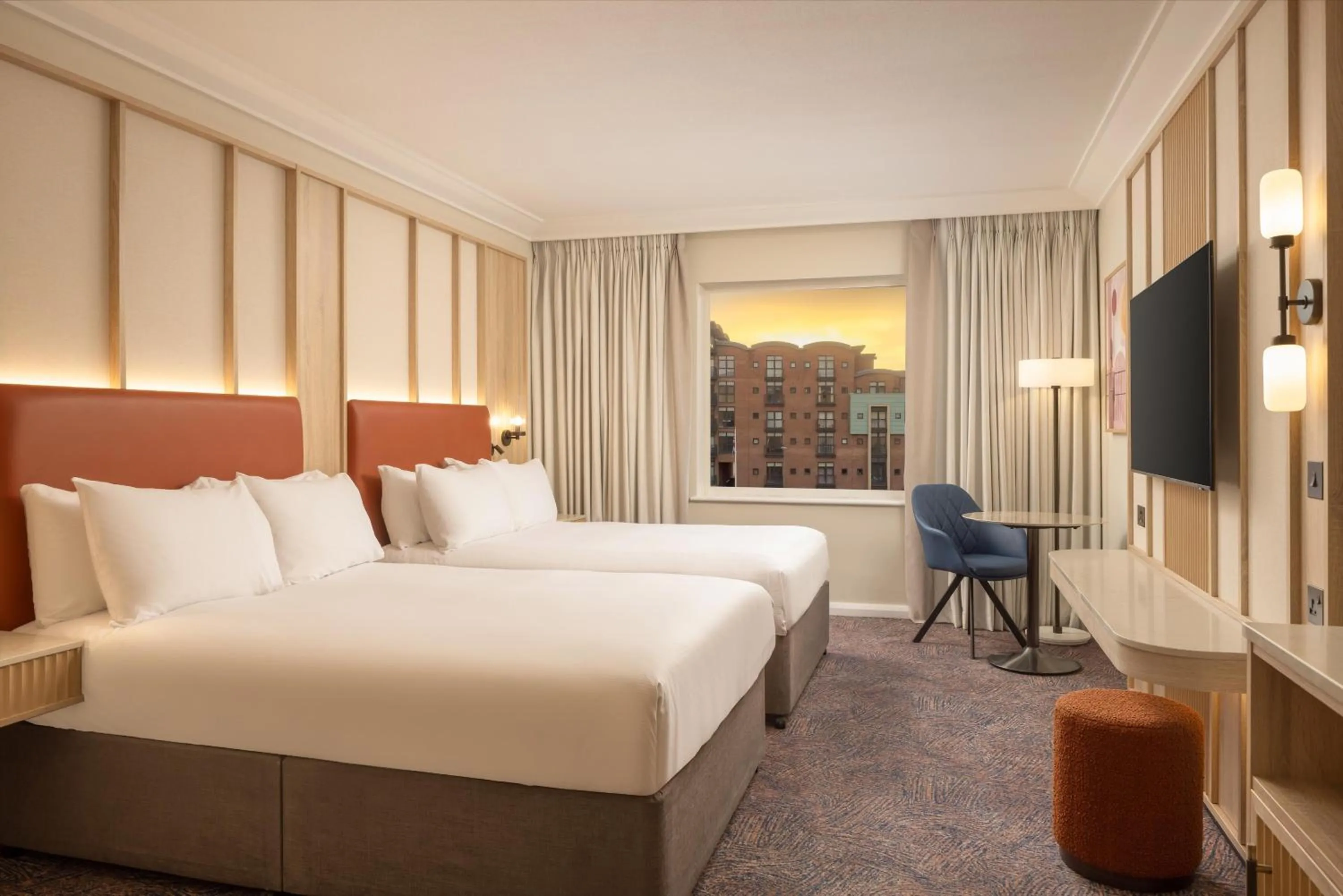 Bed in Hilton Newcastle Gateshead