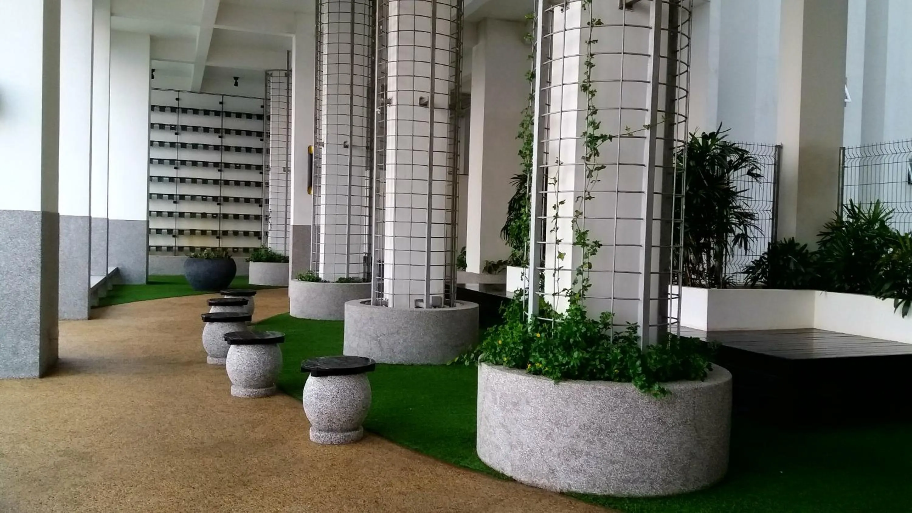 Garden in Twin Galaxy Residences