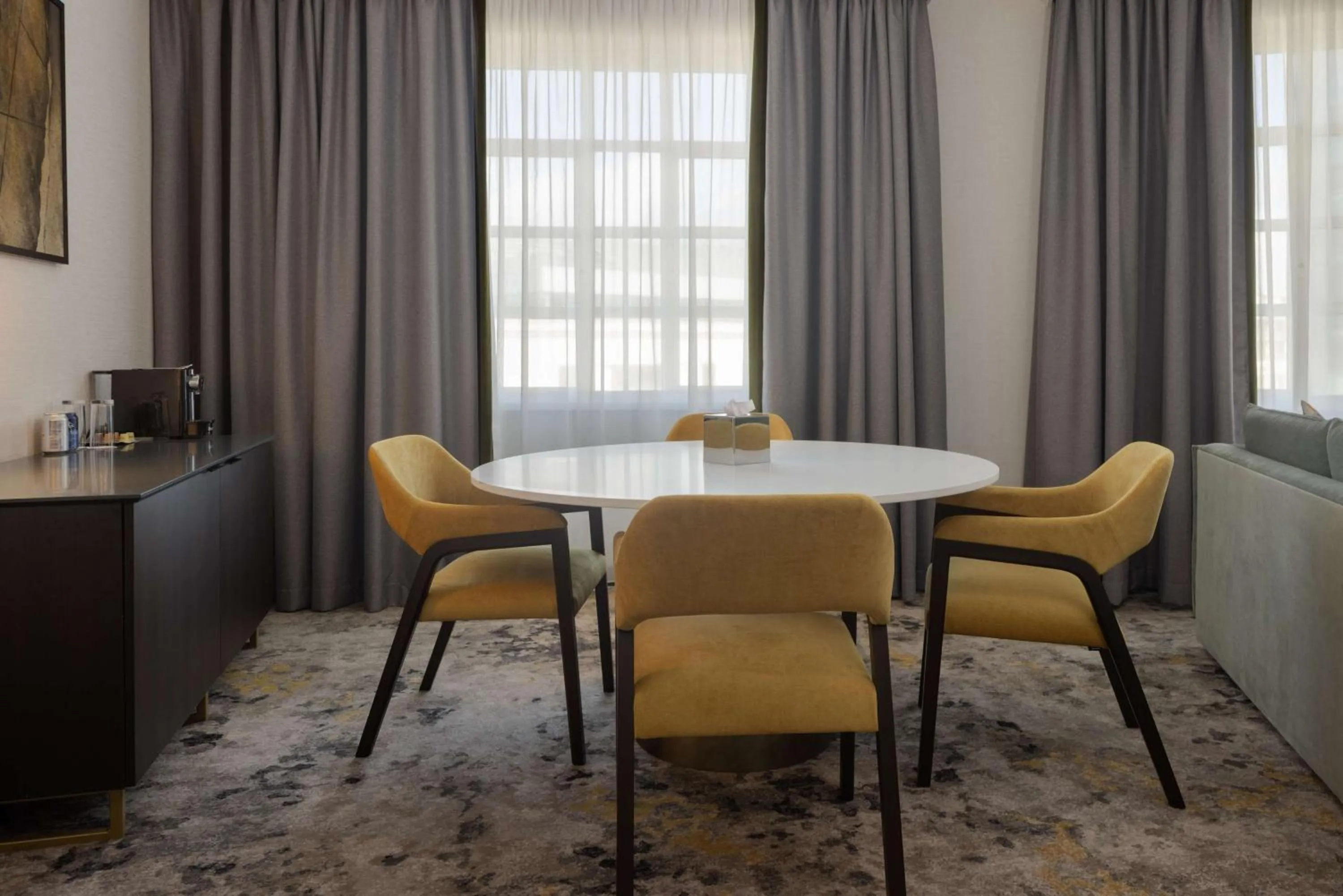 Living room in Hilton Cardiff