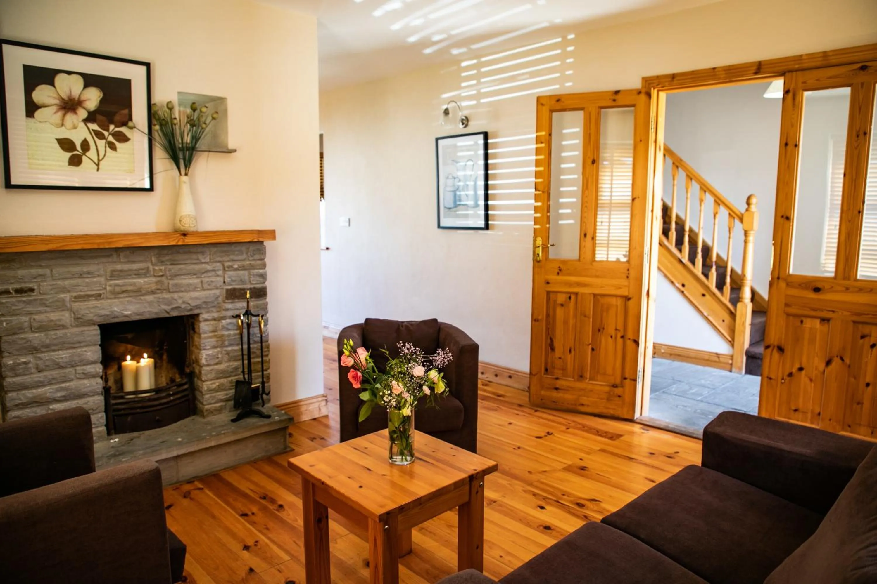 Seating area in Hotel Doolin Houses