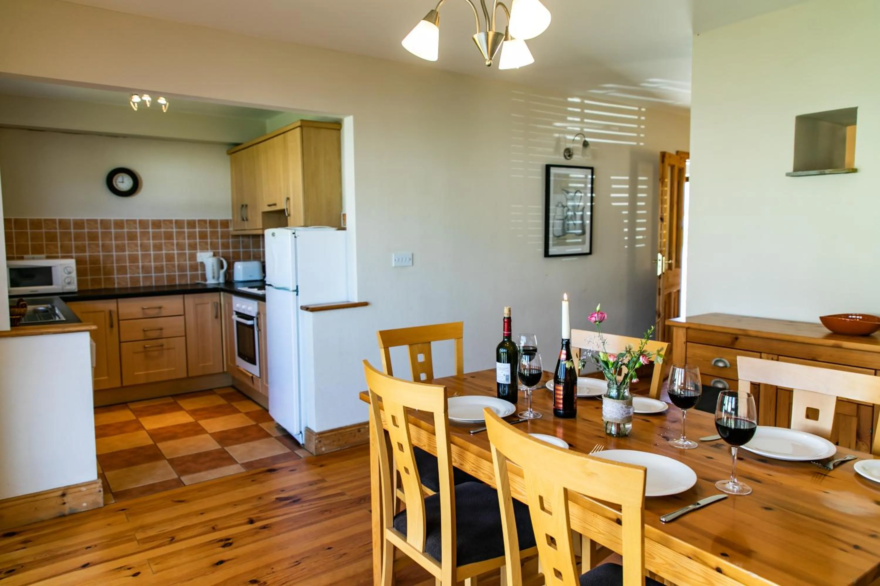 Dining area in Hotel Doolin Houses