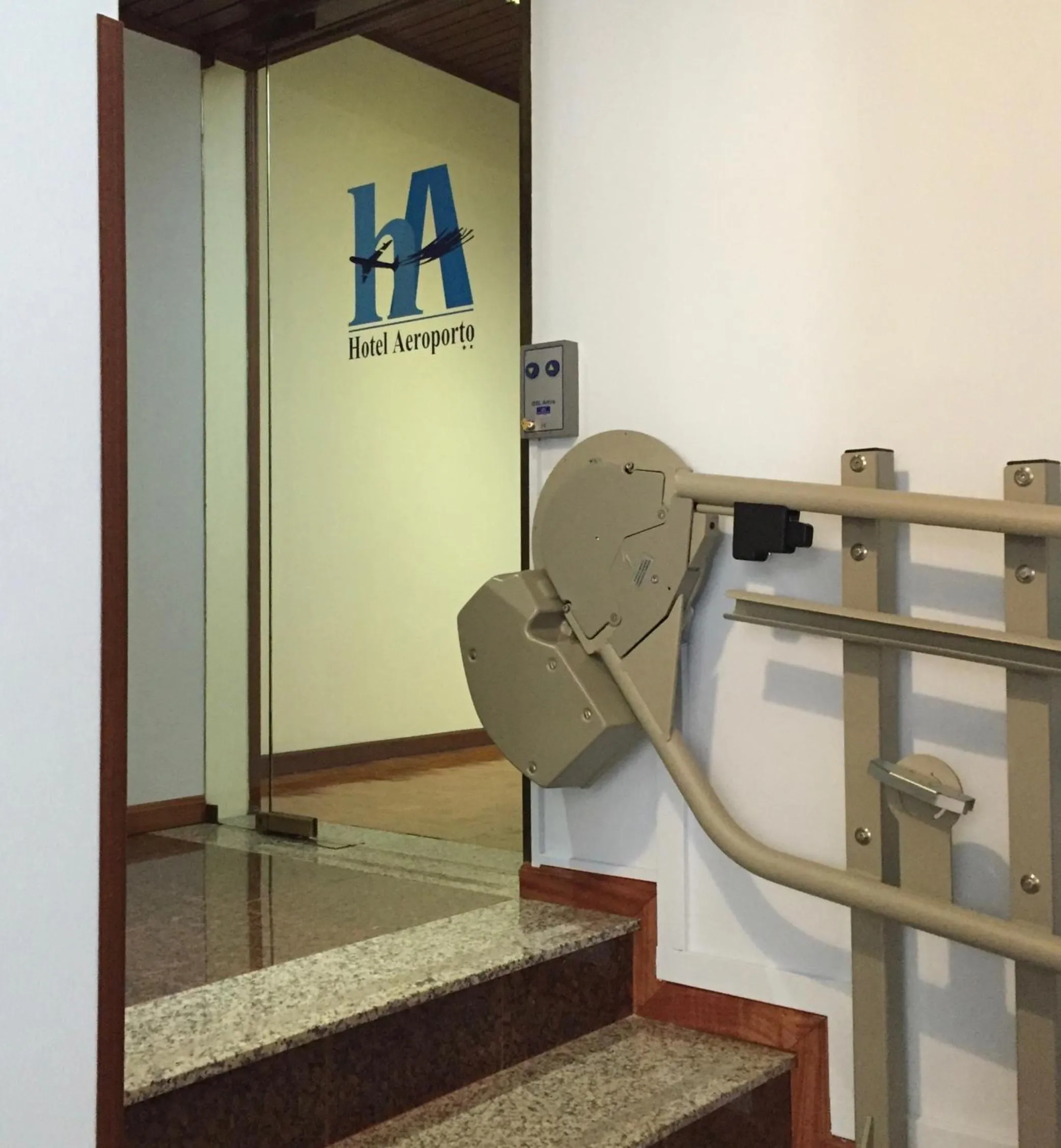 Property logo or sign in Hotel Aeroporto