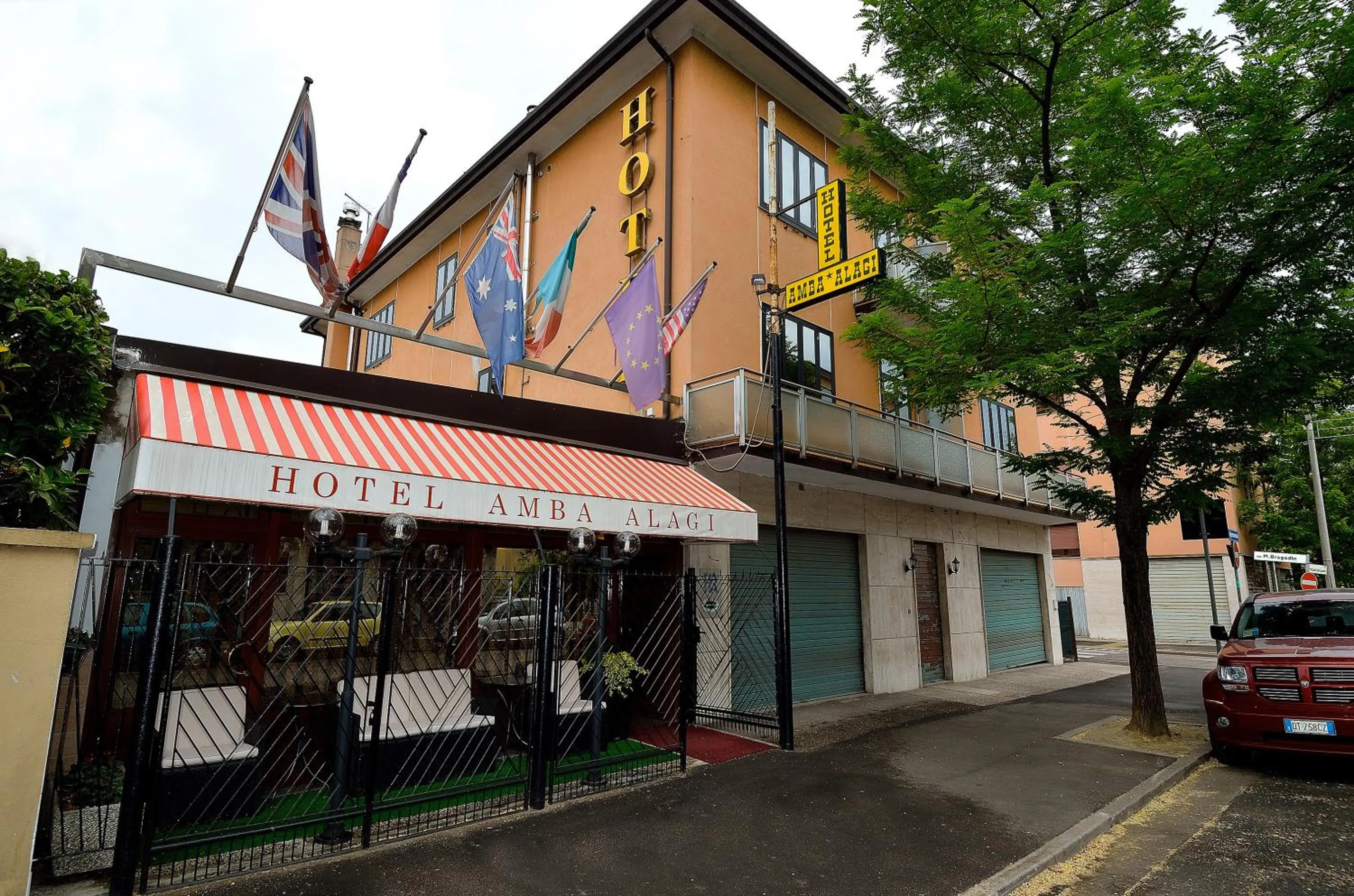 Property building in Hotel Amba Alagi