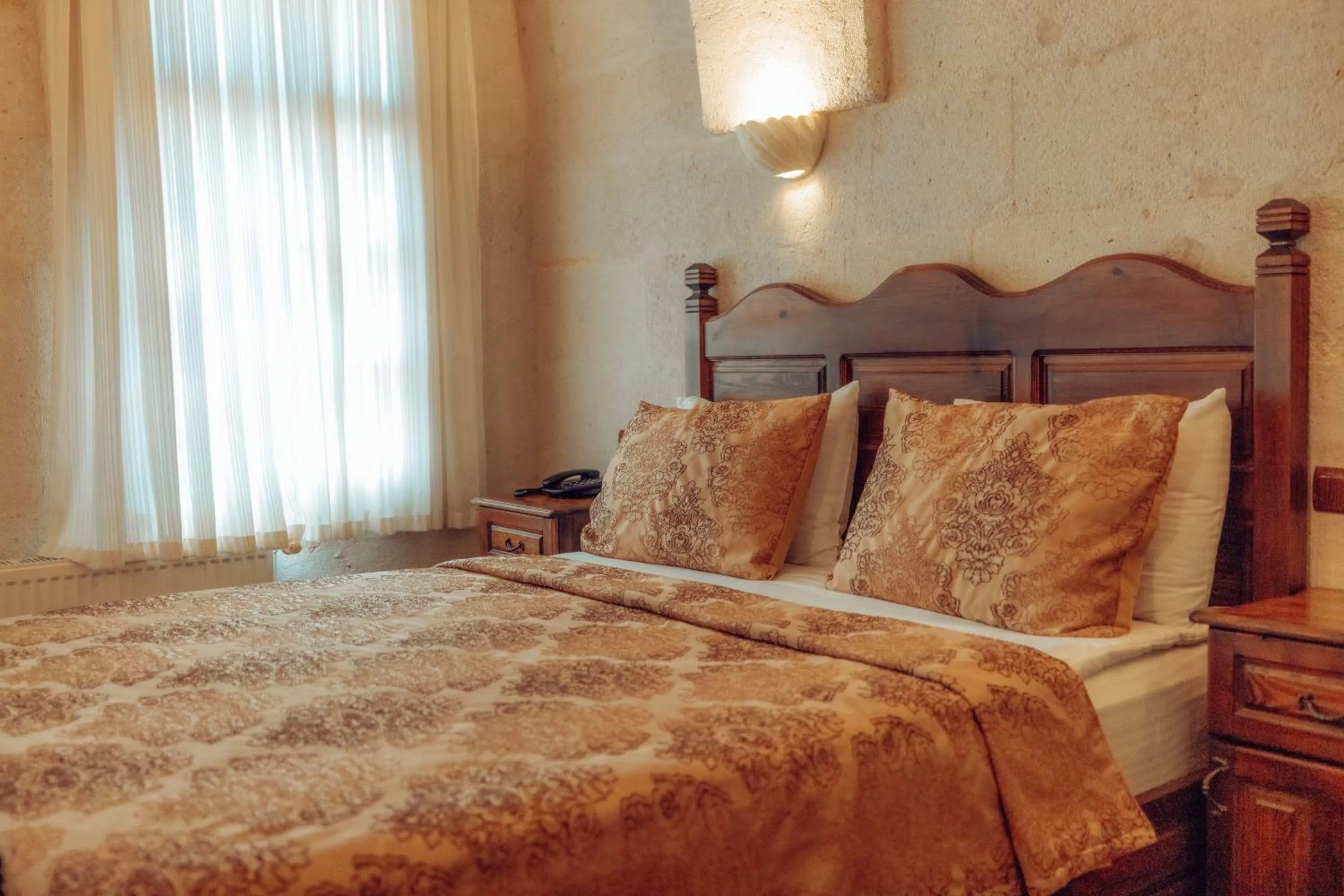 Bedroom, Bed in Melis Cave Hotel