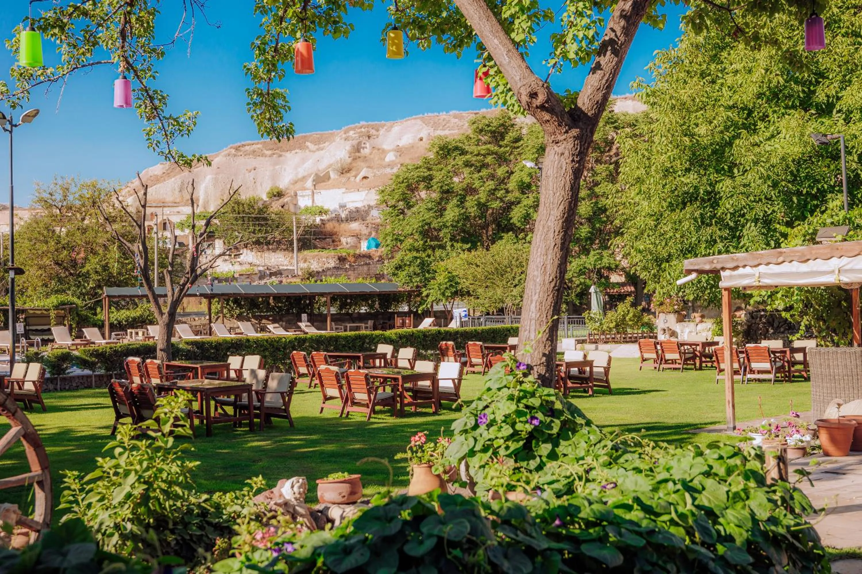 Natural landscape in Melis Cave Hotel