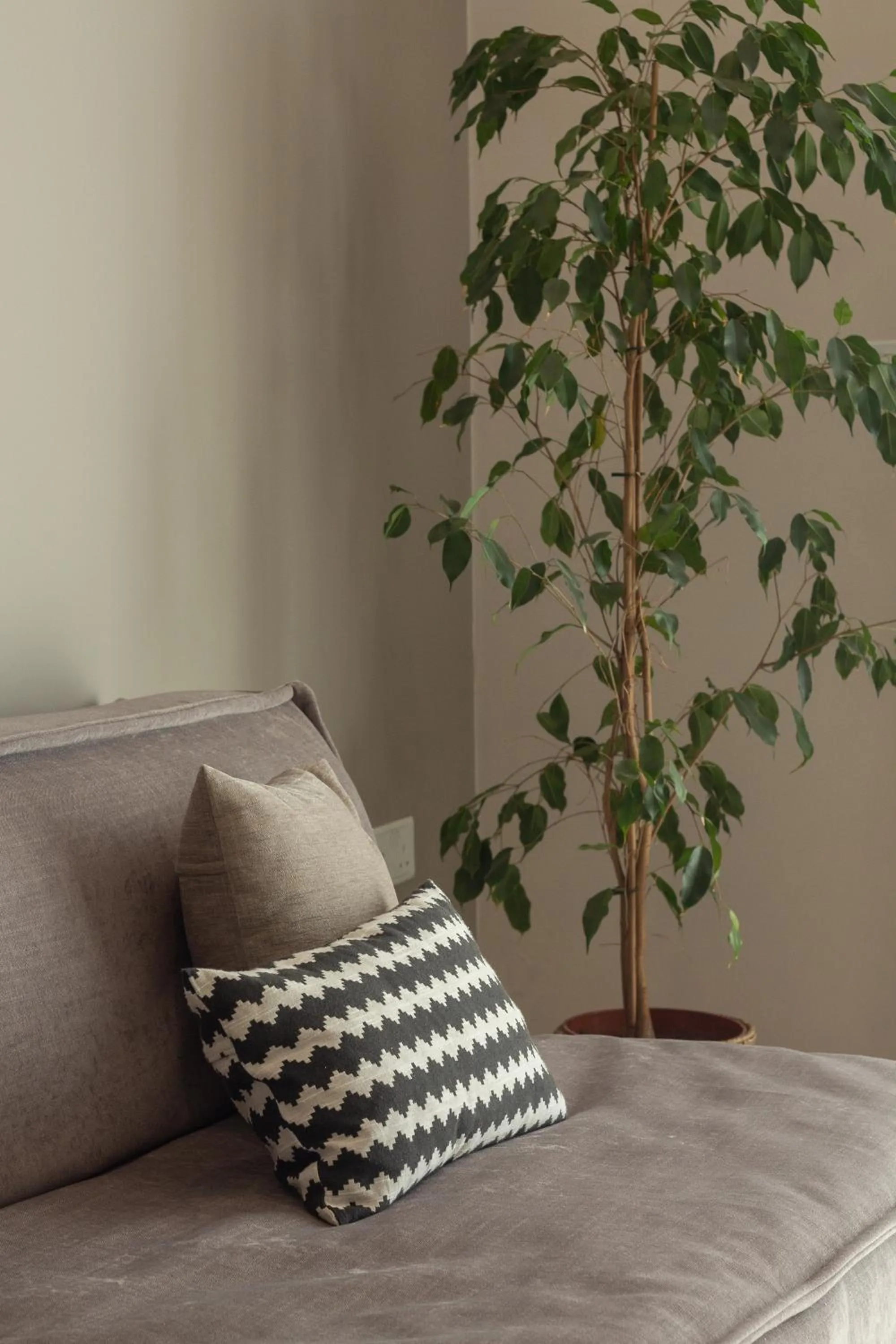 Decorative detail in Villa dei Venti