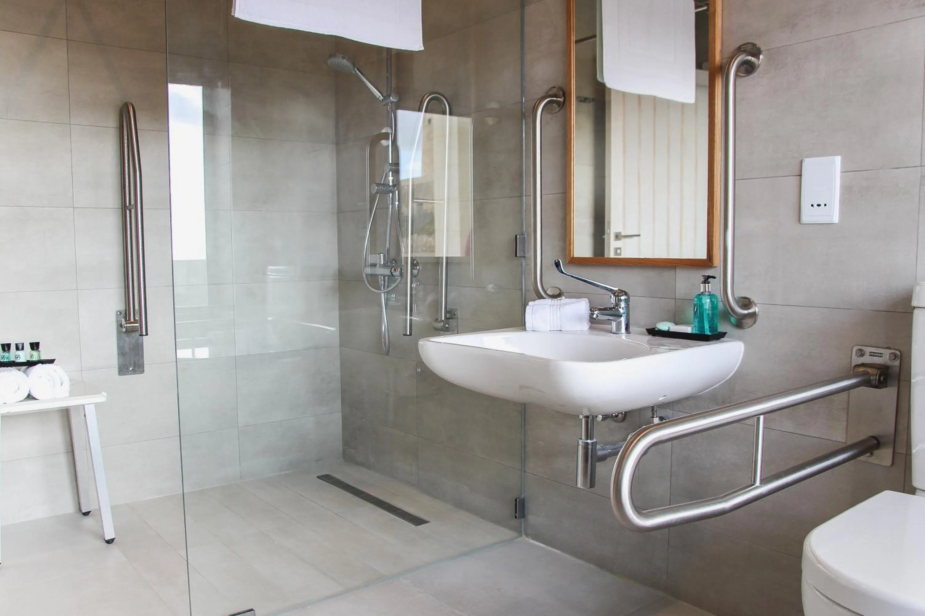 Shower in Villa dei Venti